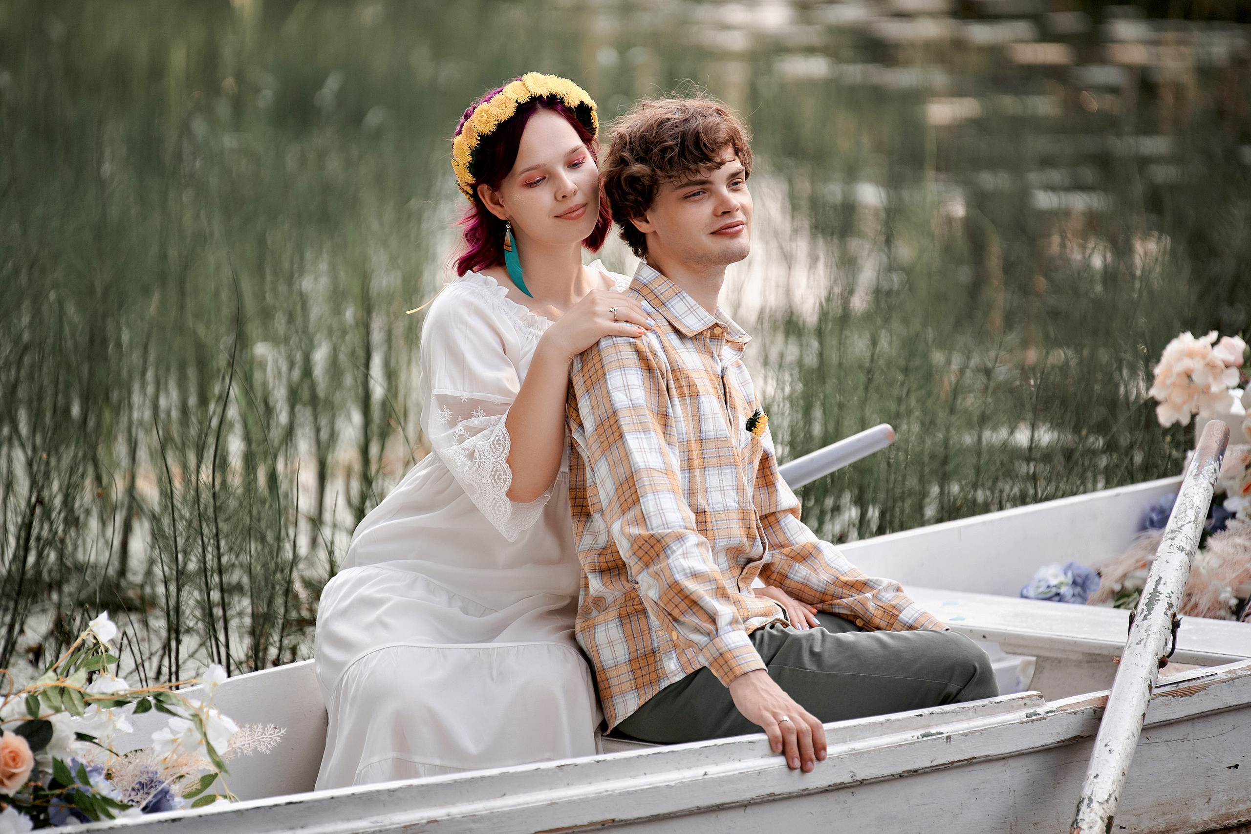 Ромашковая история. Фотограф Меняйло Евгений. Свадьба. Портрет. Репортаж. Семья. Контент