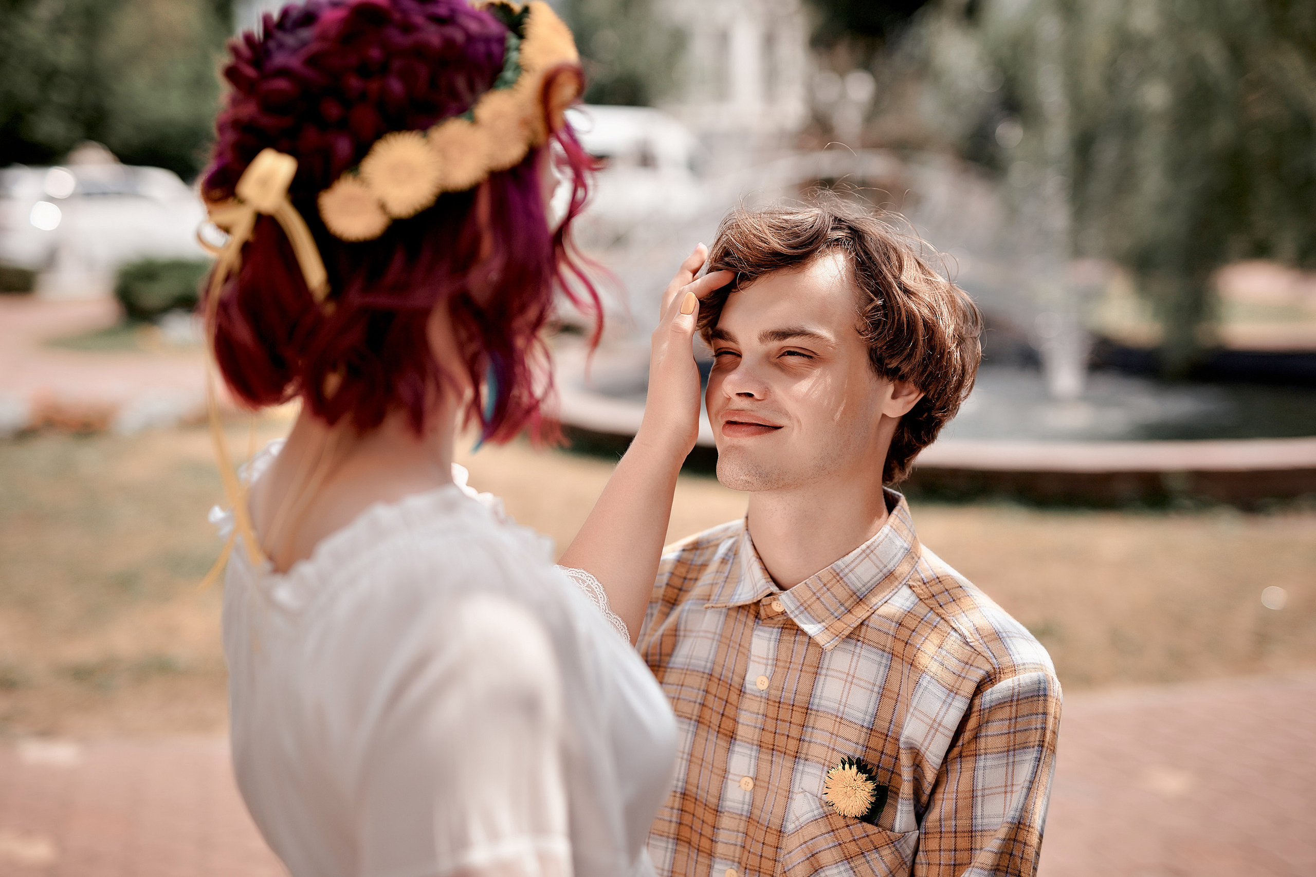 Ромашковая история. Фотограф Меняйло Евгений. Свадьба. Портрет. Репортаж. Семья. Контент