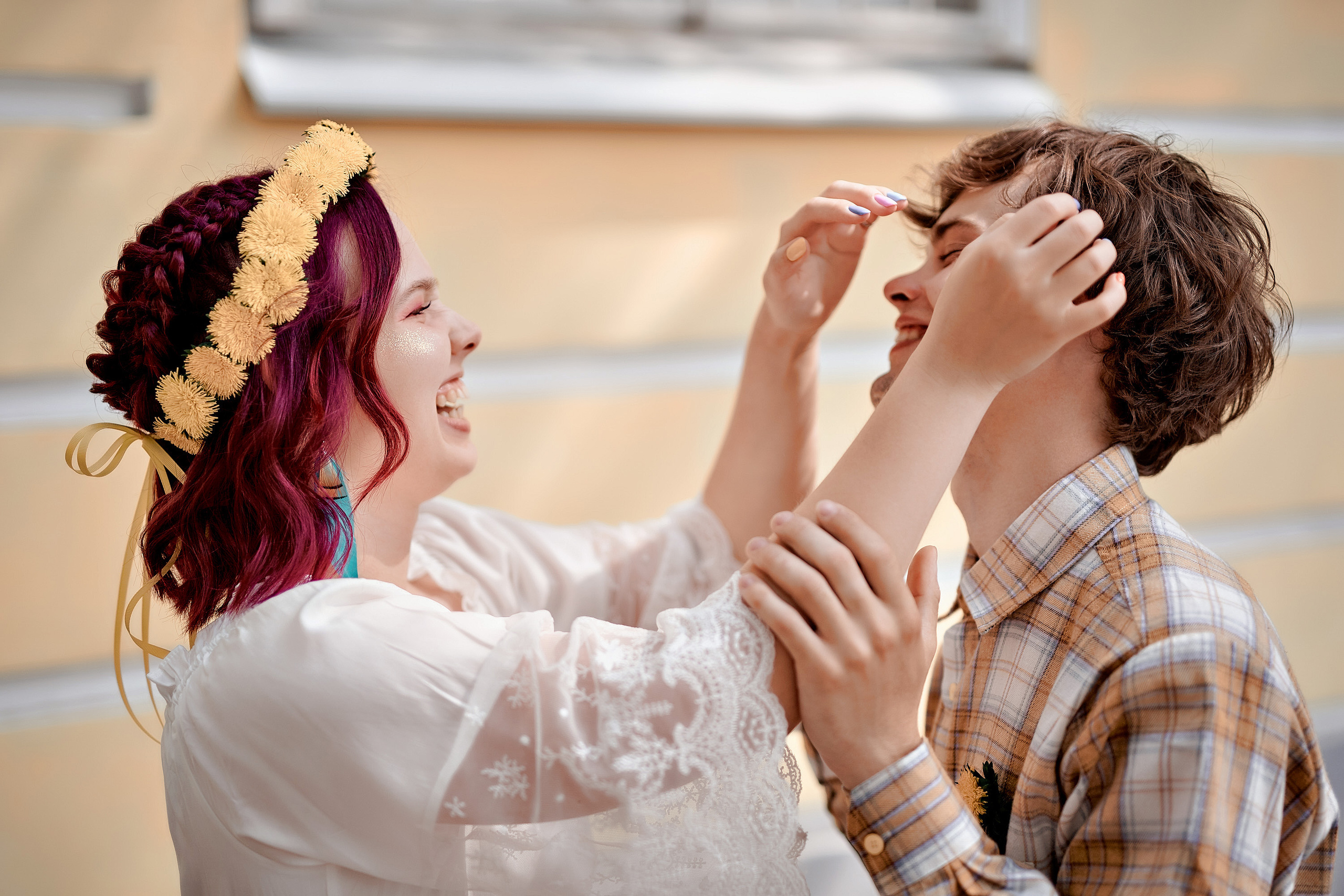 Ромашковая история. Фотограф Меняйло Евгений. Свадьба. Портрет. Репортаж. Семья. Контент