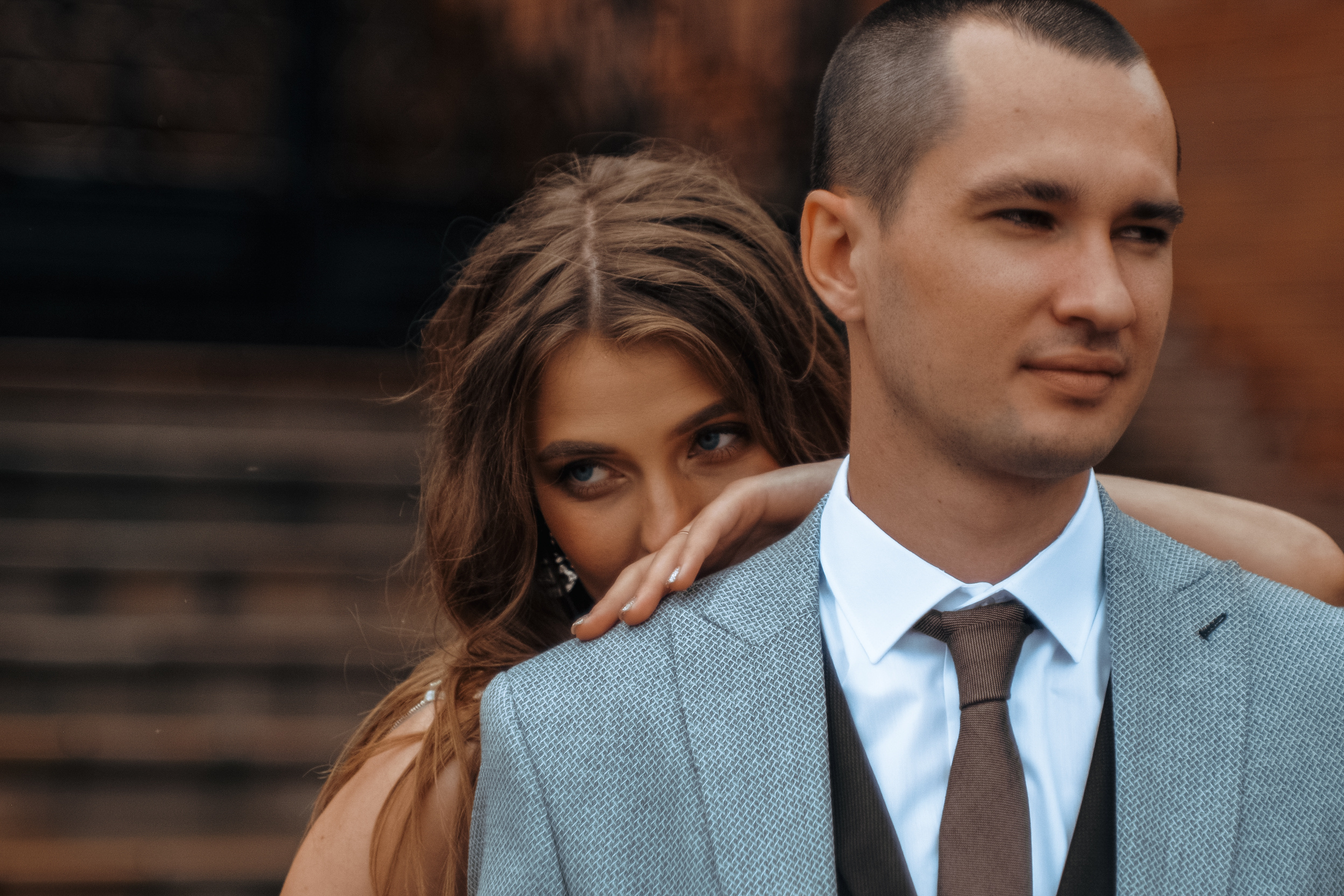 Свадебная фотосессия красивой пары в Новосибирске недорого. Семейный фотодуэт Ирина и Николай Власьевы. Фотосессии в Новосибирске