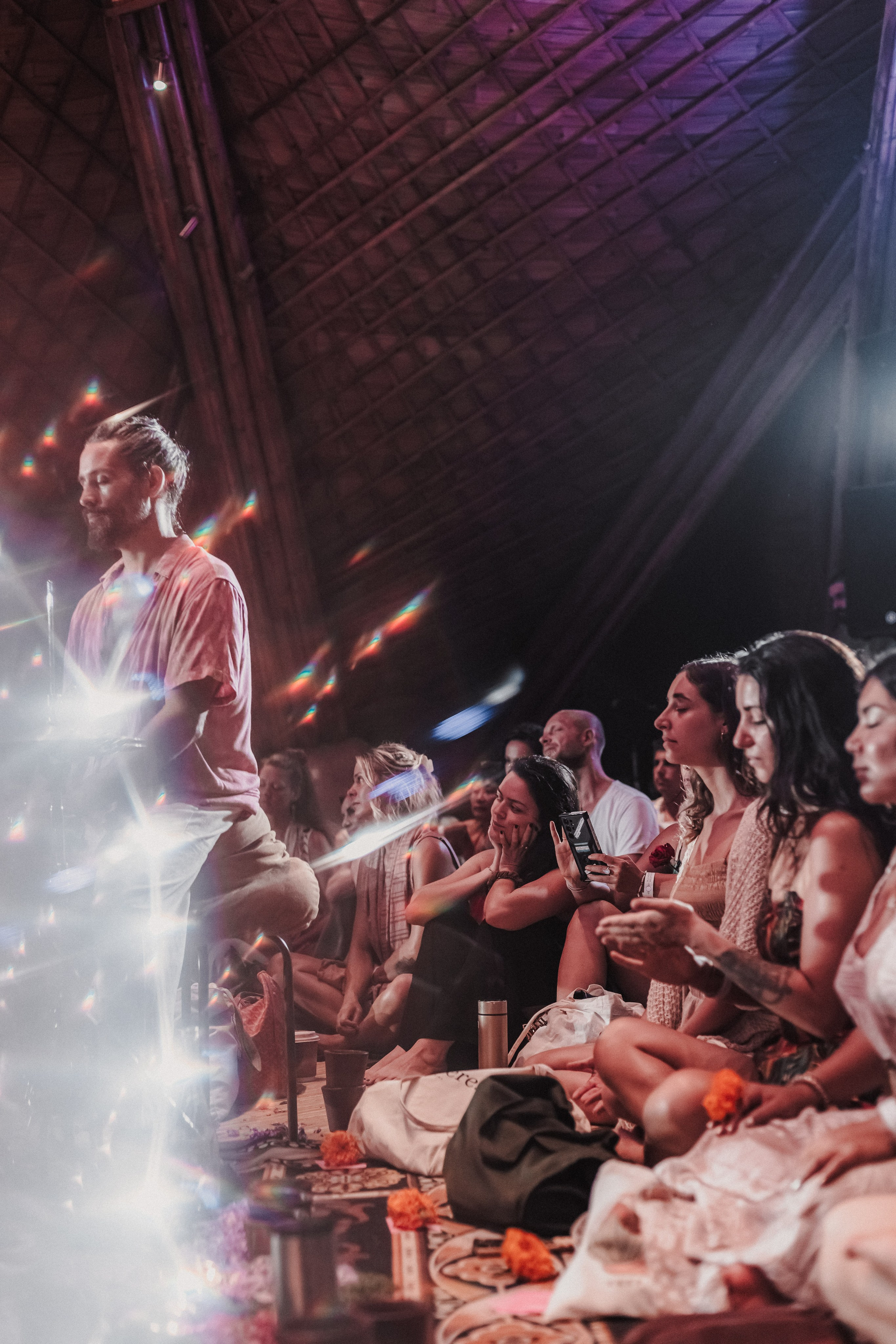 Hanuman Project kirtan at Alchemy march. Mariam Bagdasaryan