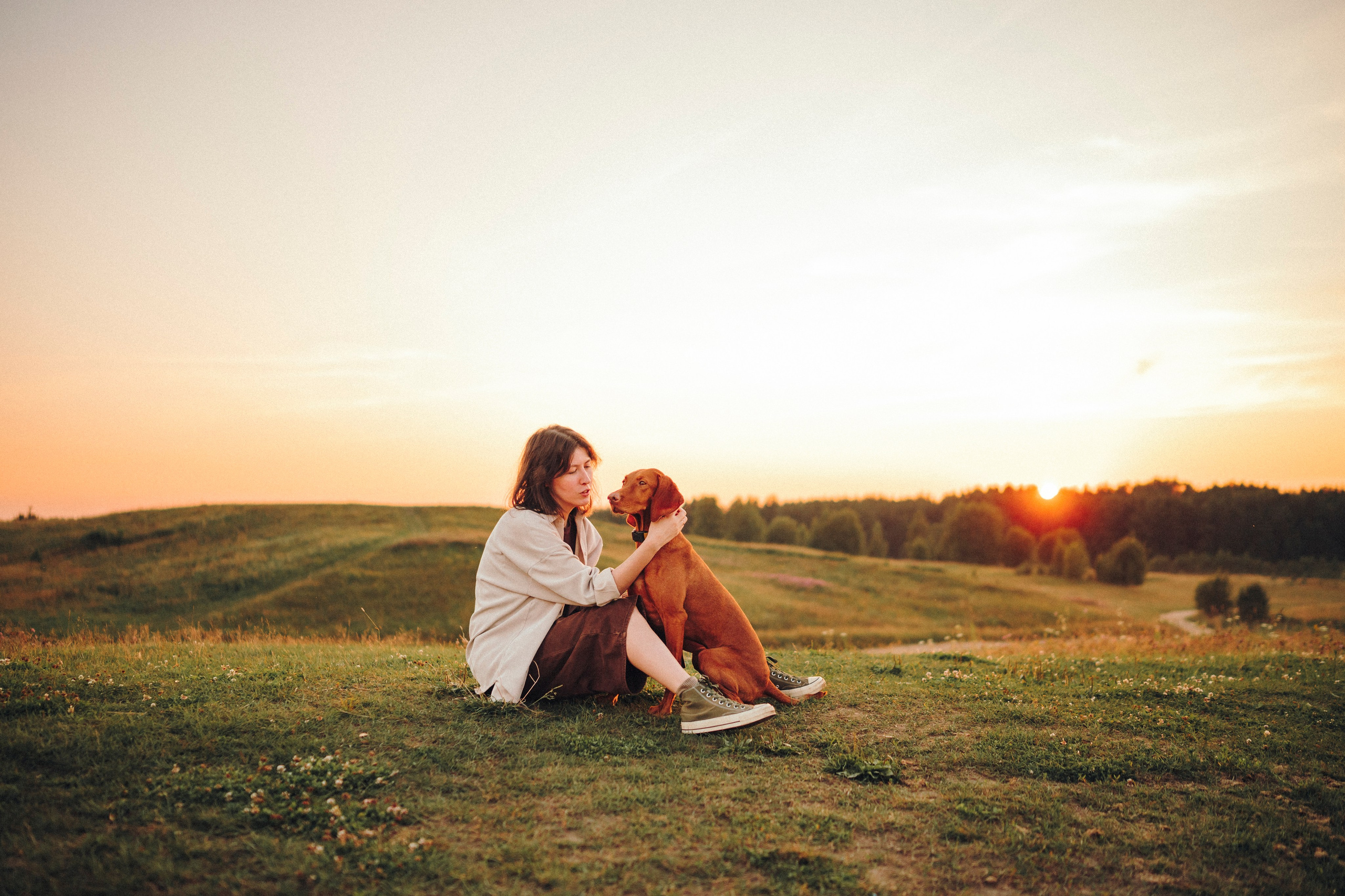 Маша, Трисс и Эста. Семейный фотограф анималист Ананьева Мария — Москва