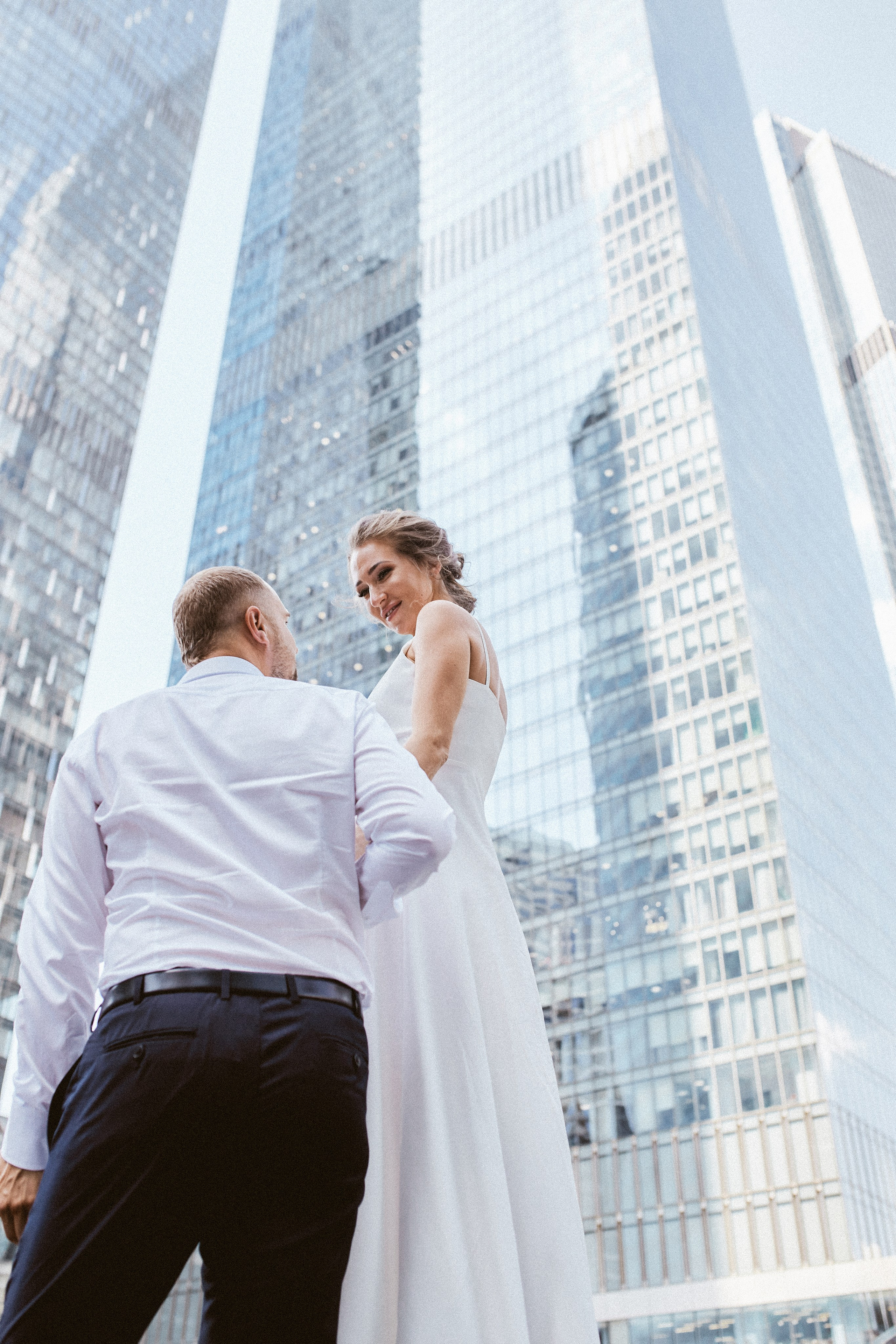 Свадьба в Сити. Портретный фотограф в Москве Мария Варлей