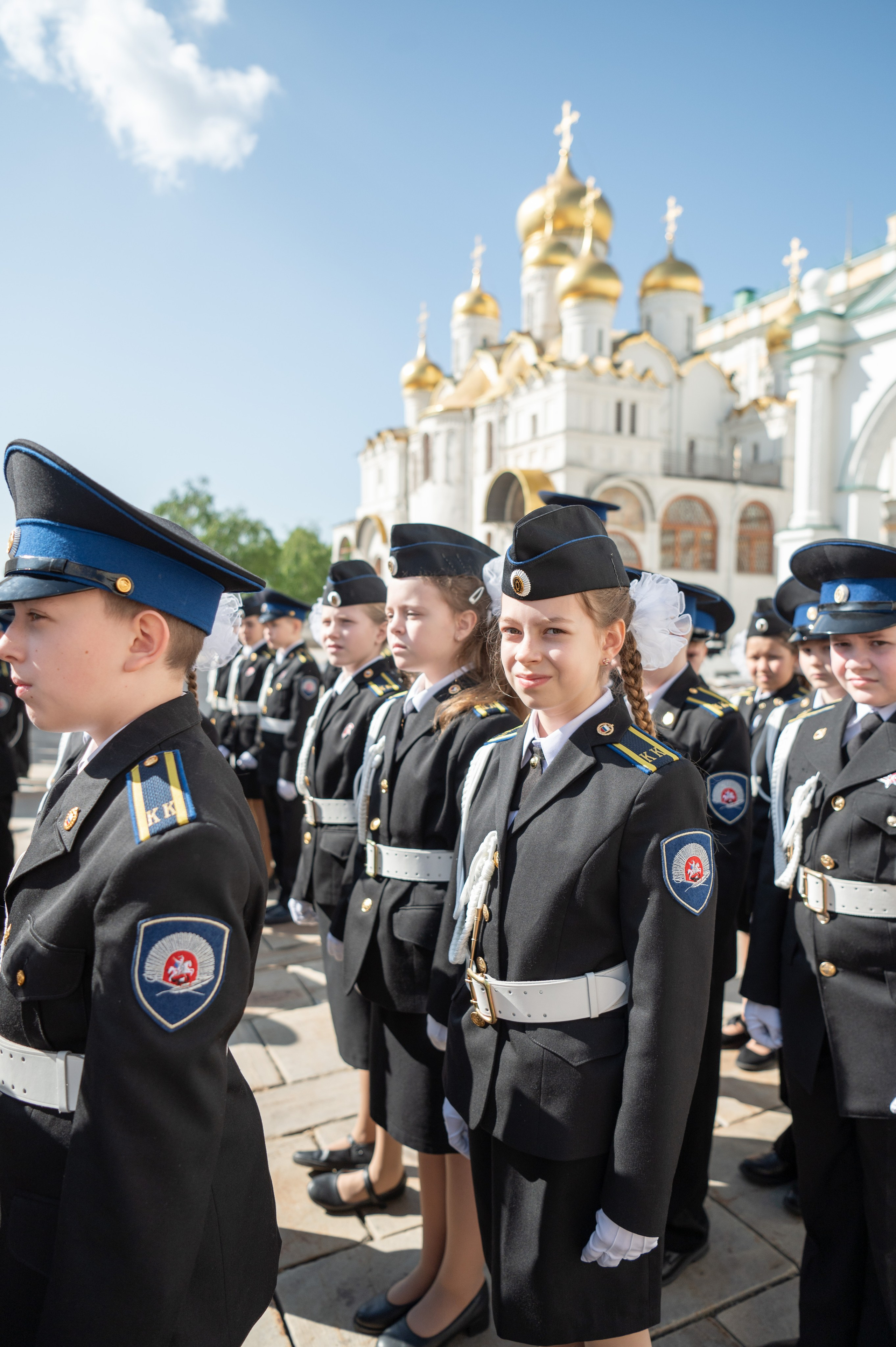 Фотосессия Присяги кадетов «Школа 1231 им. В. Д. Поленова». Детский и семейный фотограф г. Москва Оксана Катаджи