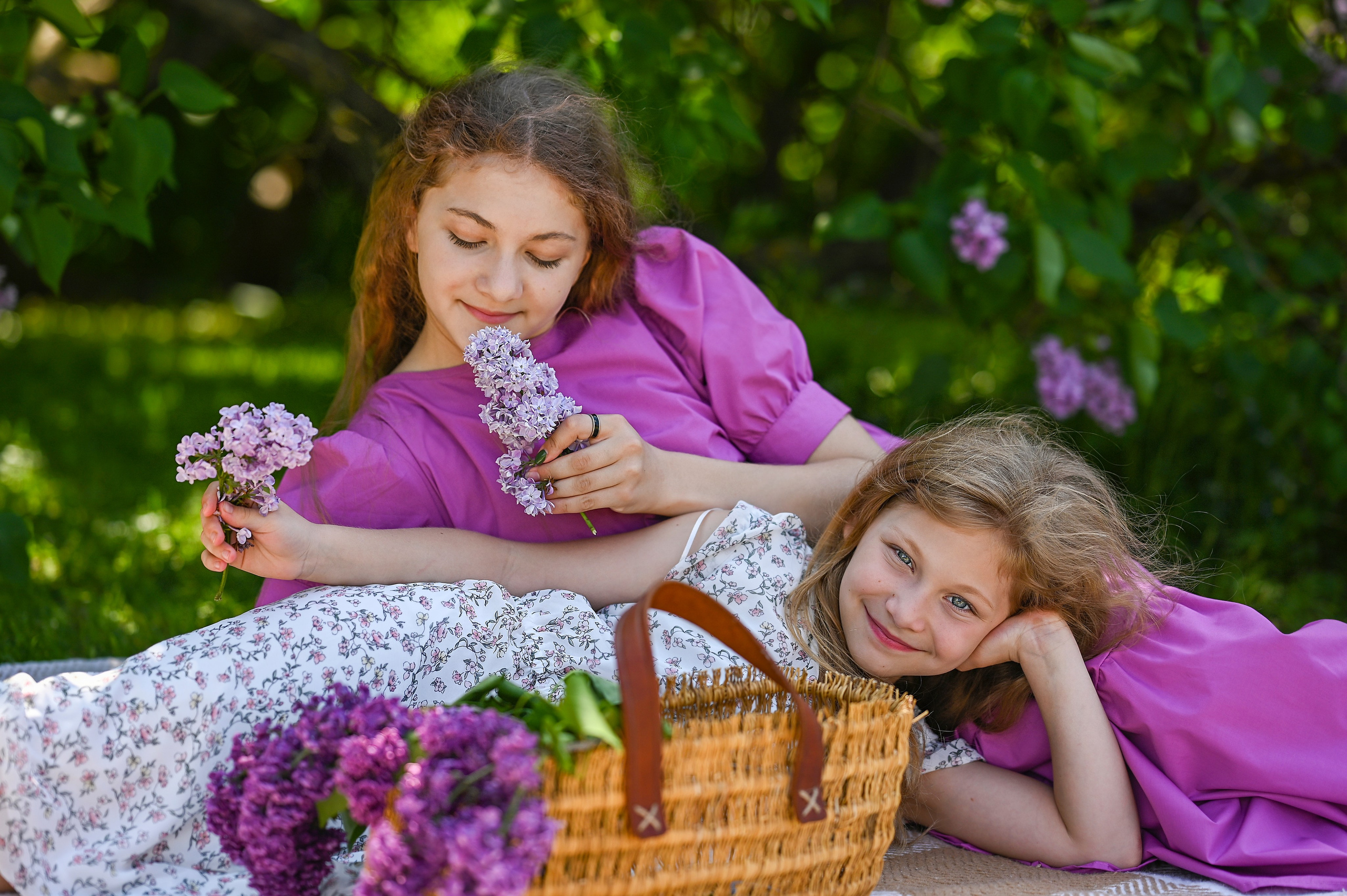 Сирень. Детский и семейный фотограф г. Москва Оксана Катаджи