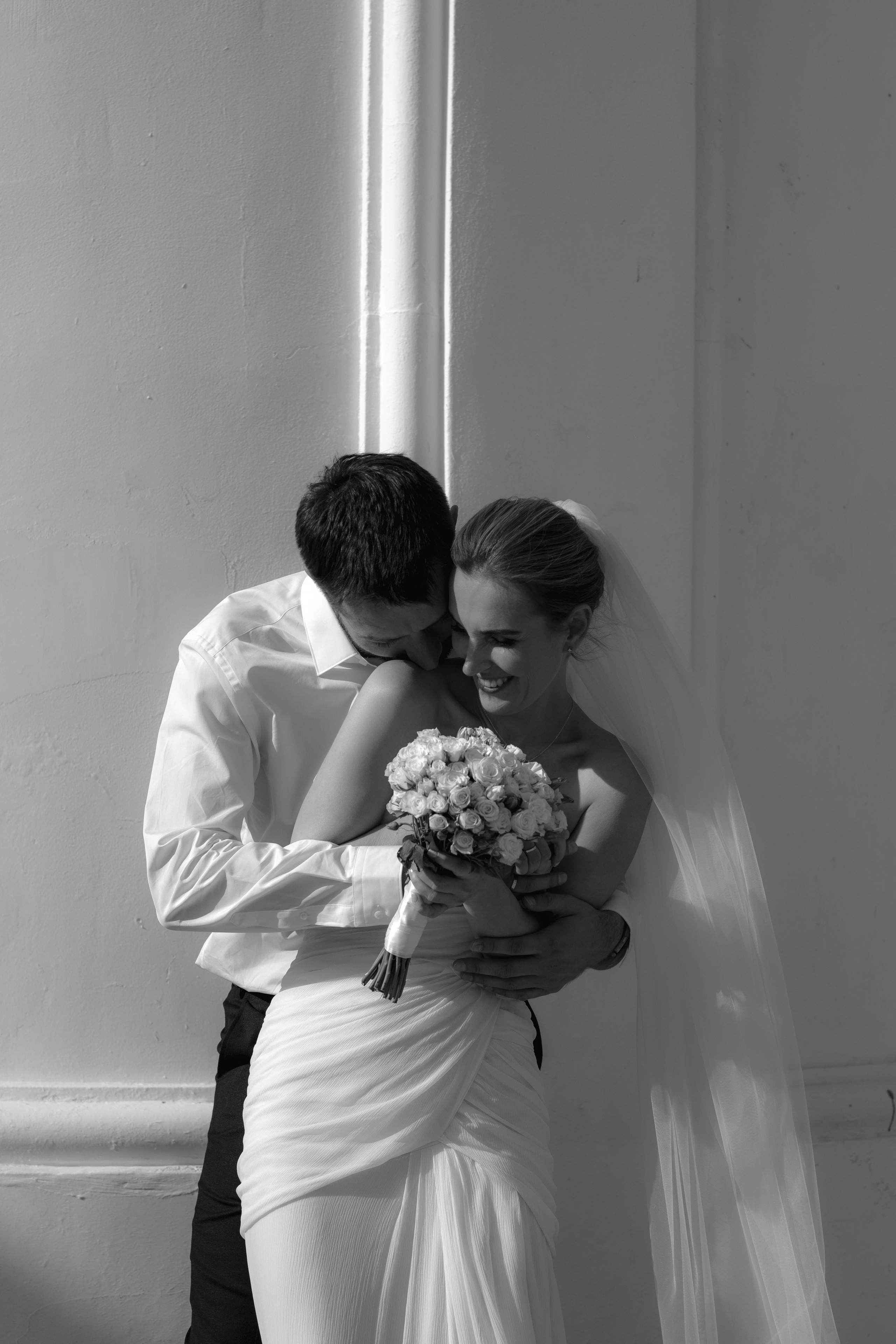 Сентиментальная свадебная фотография