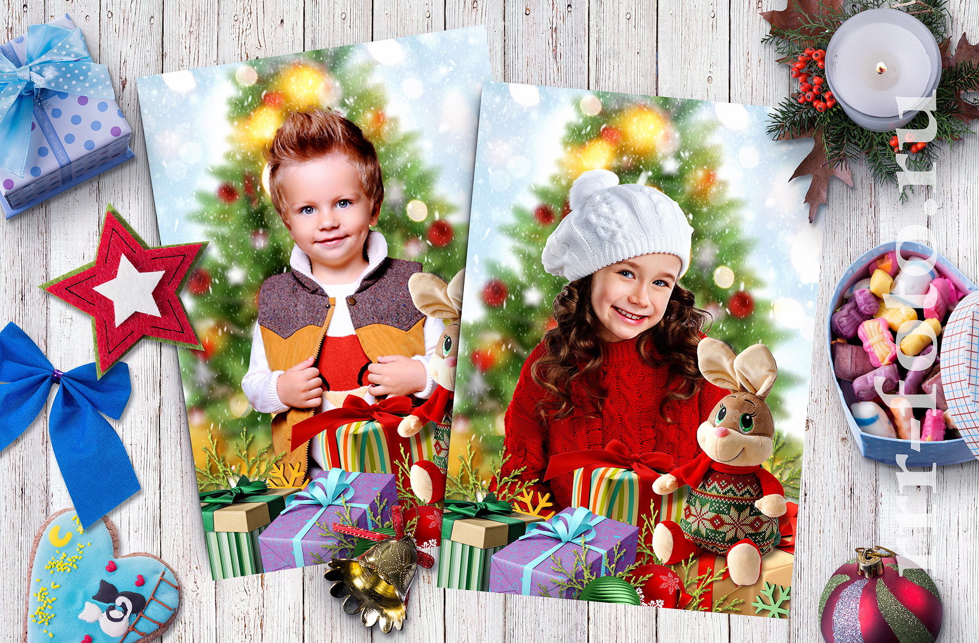 Коллаж новогодний №19