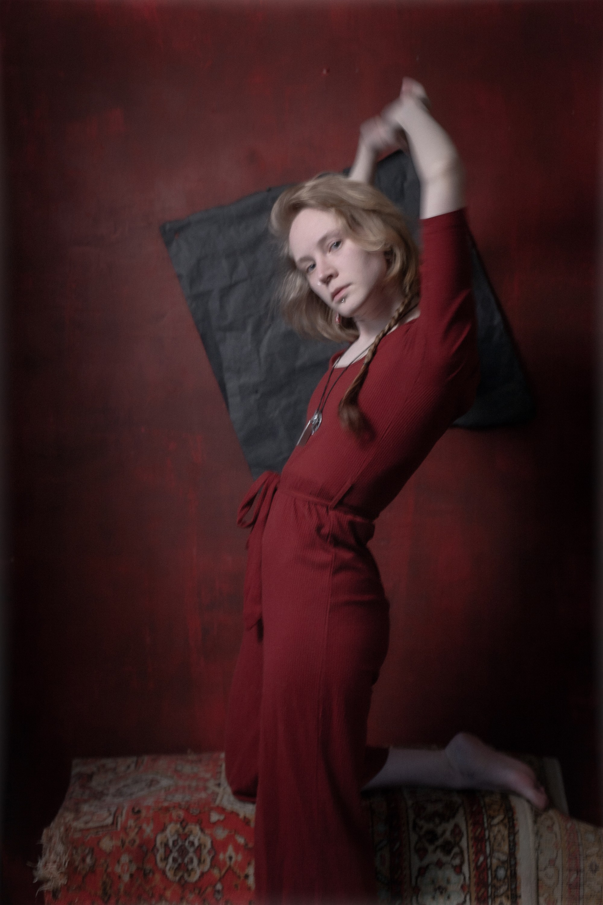 Вика. Домашняя студия. RawCat. Портретная фотография Екатеринбург