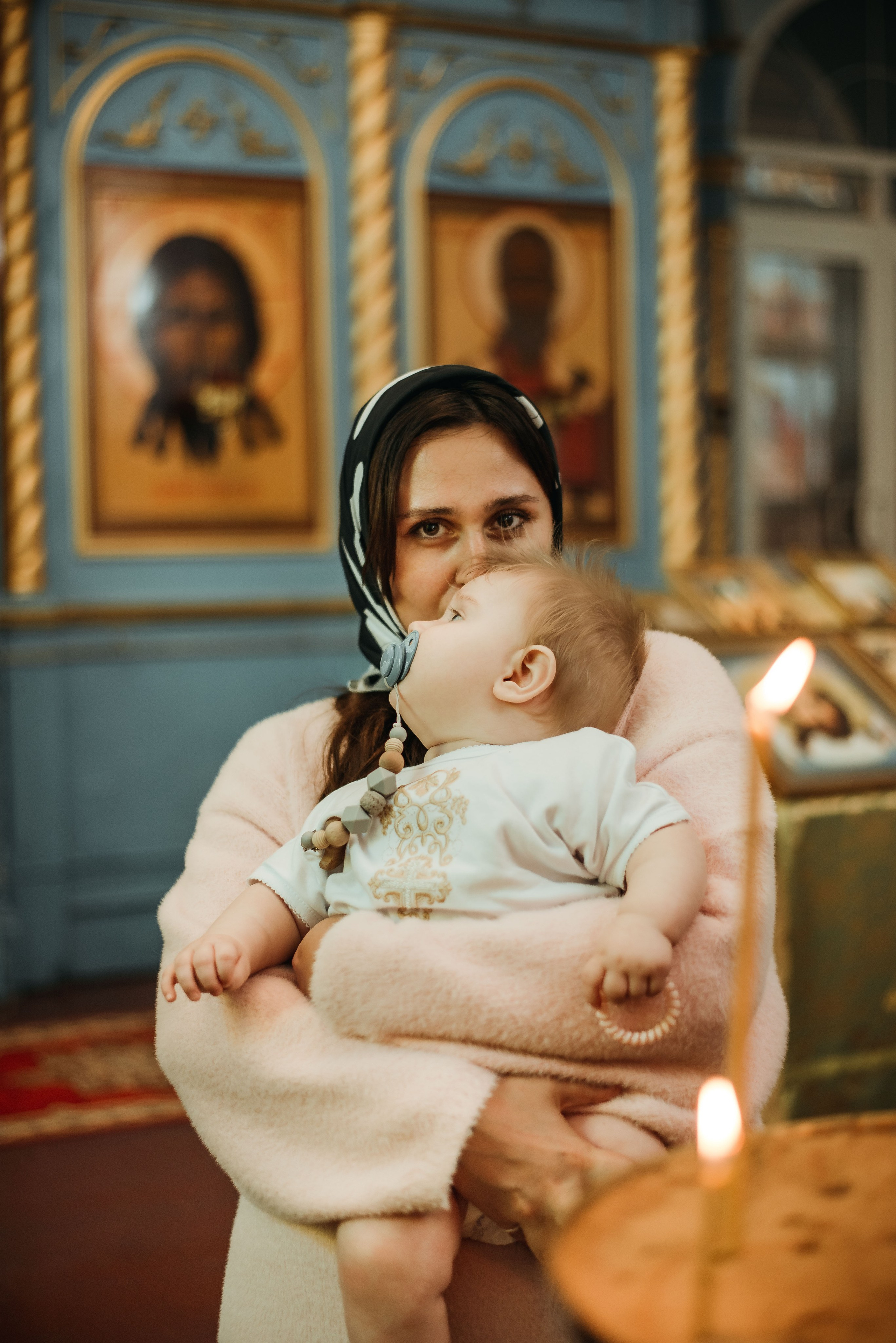 Крещение Федора. Свадебный и портретный фотограф lifestyle