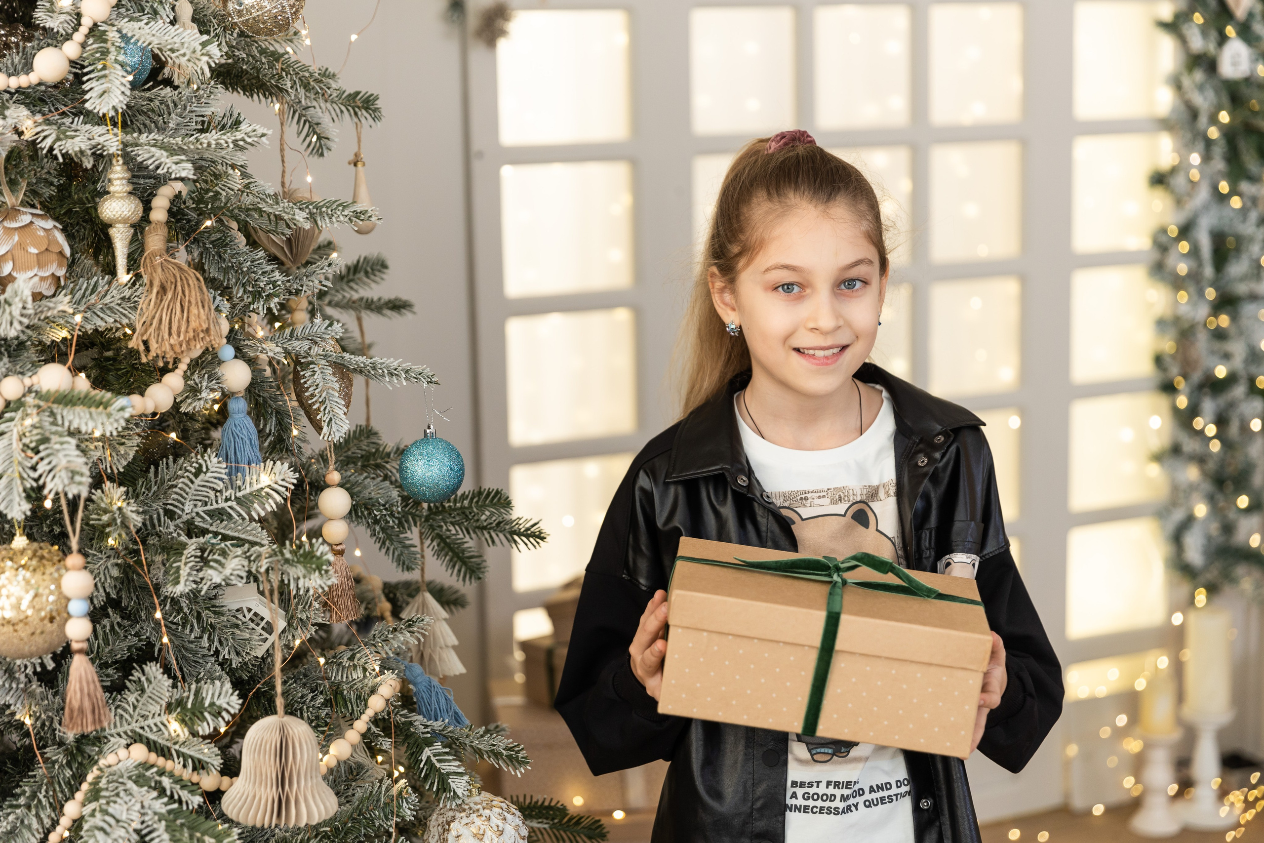 Новогодняя фотосессия в студии 4 класс. Семейный, детский, школьный фотограф в Благовещенске Яна Белоусова