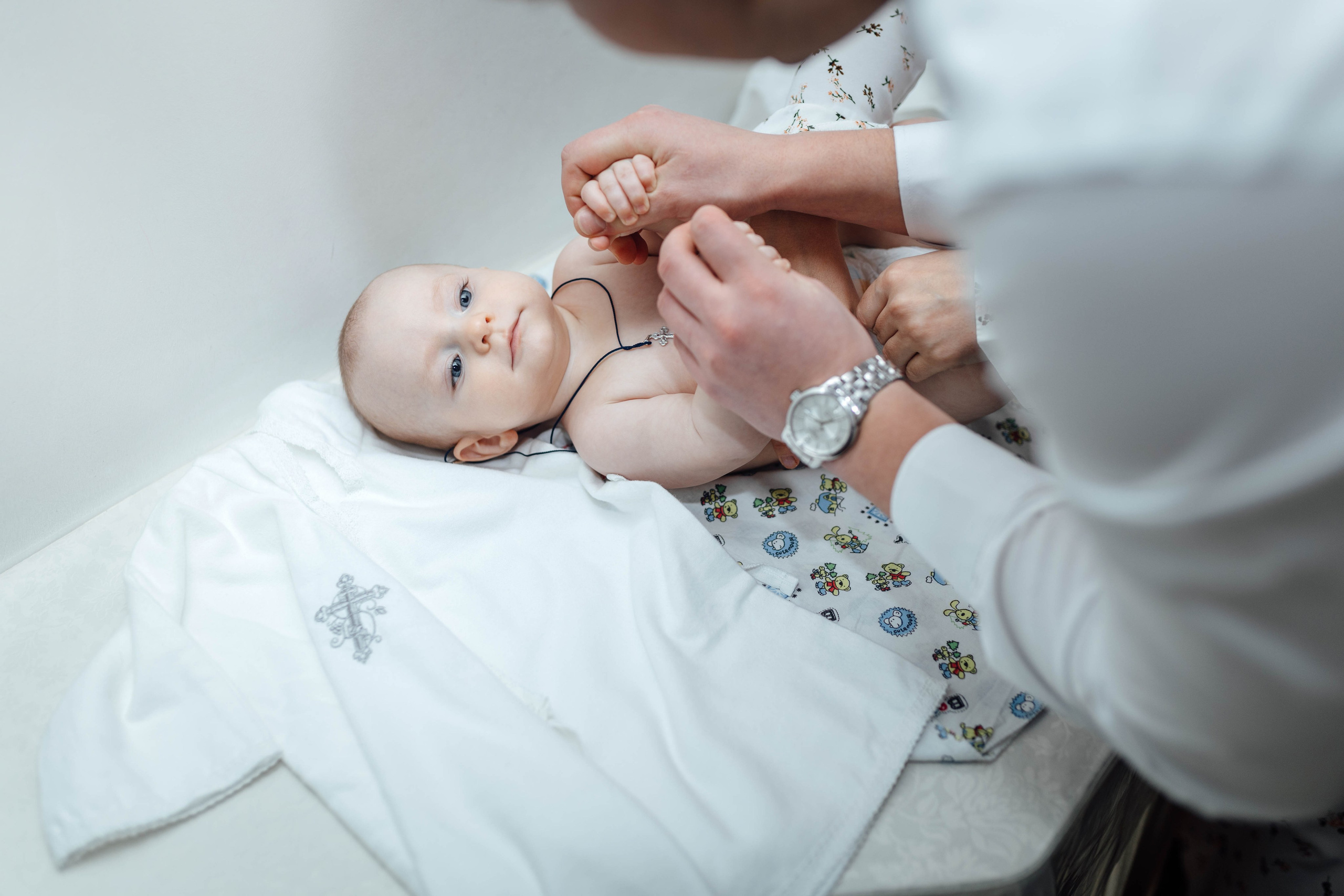 Крещение Матвея, храм Святой Троицы, декабрь 2025