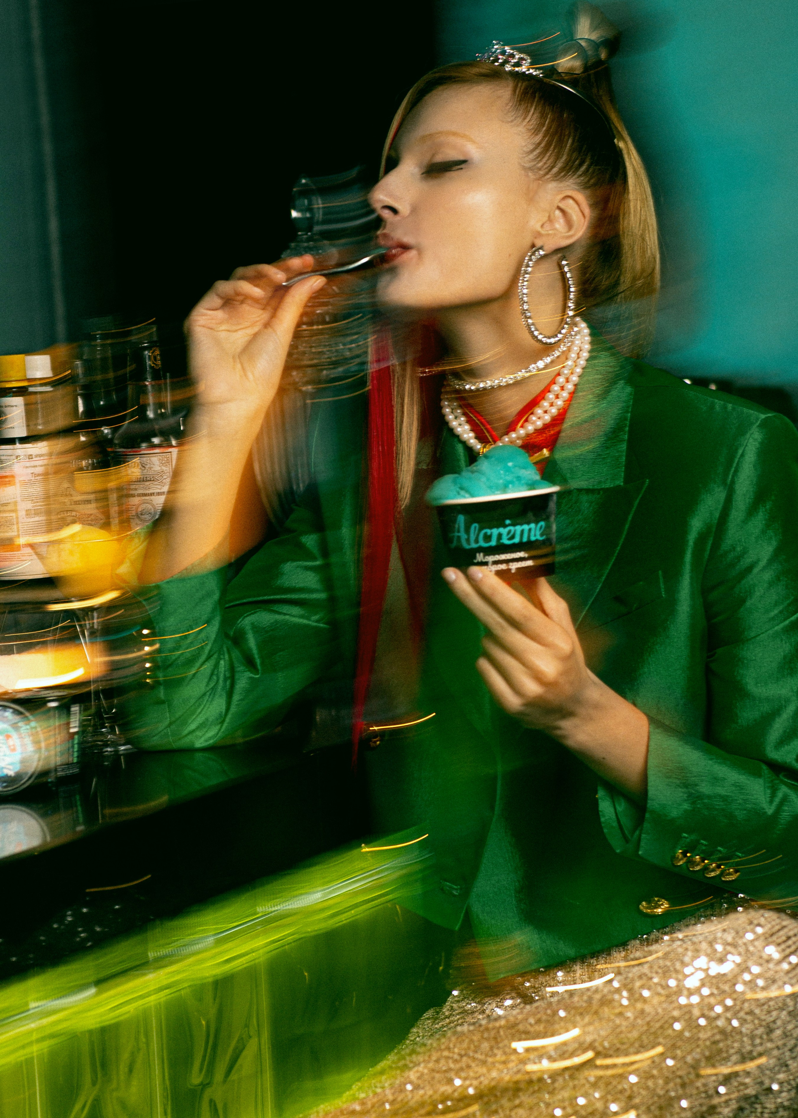 Alcreme campaign NY 2024. Жиркова Ирина — фотограф для брендов в Москве