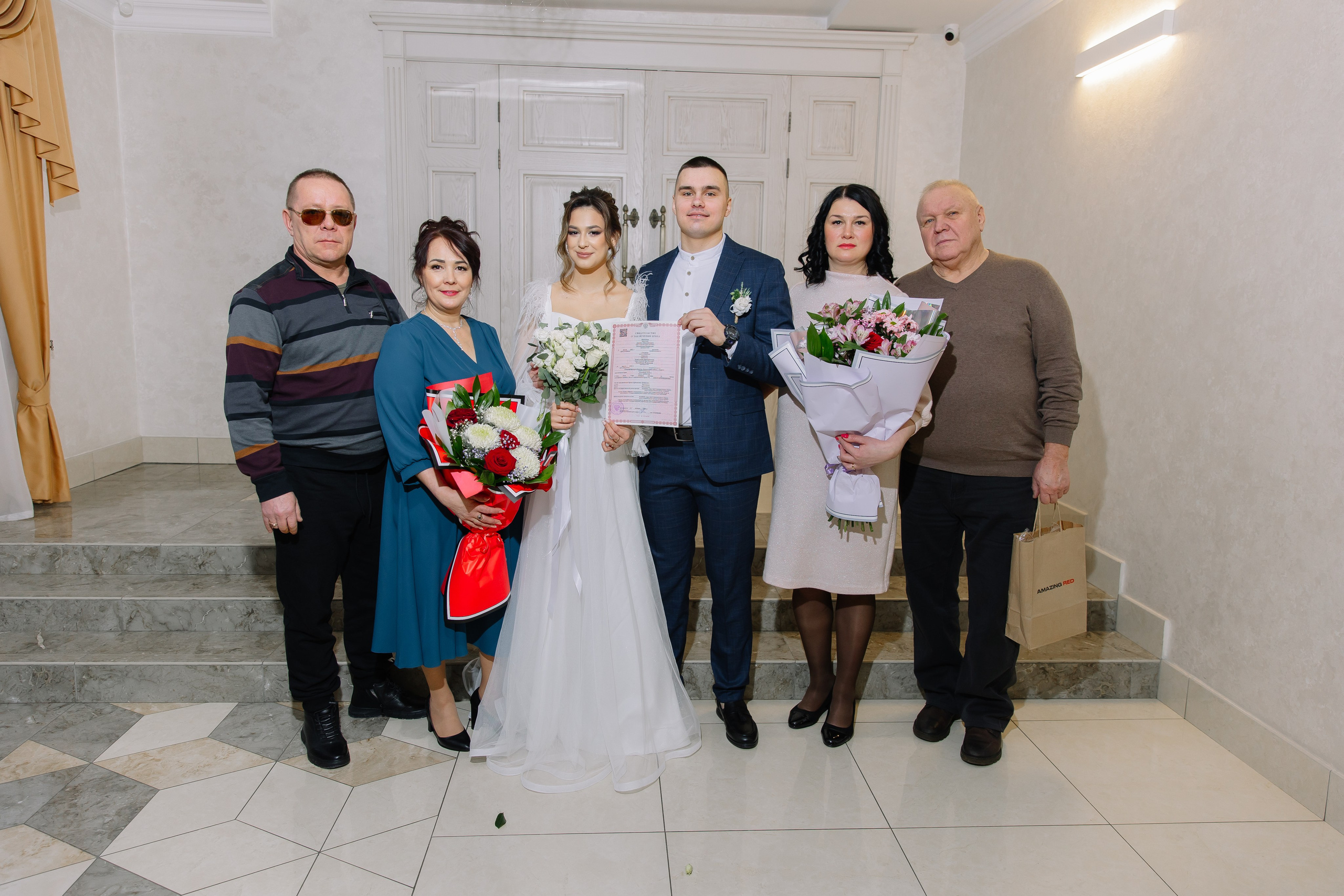 Загс Даниил & Анастасия. Свадебный фотограф в Новосибирске Лидия Александровна