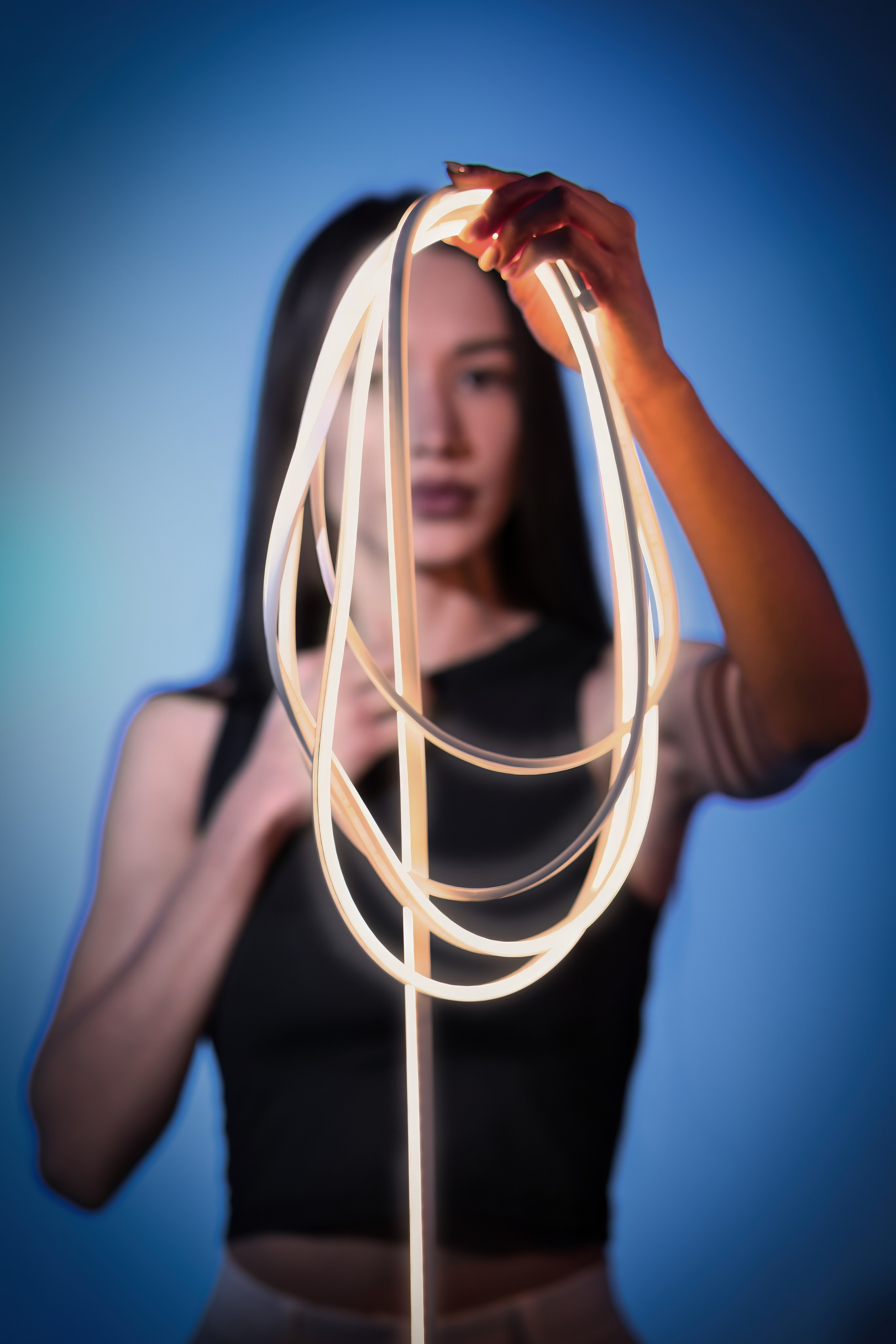 Гибкий свет. Фотограф Денис Кривопусков