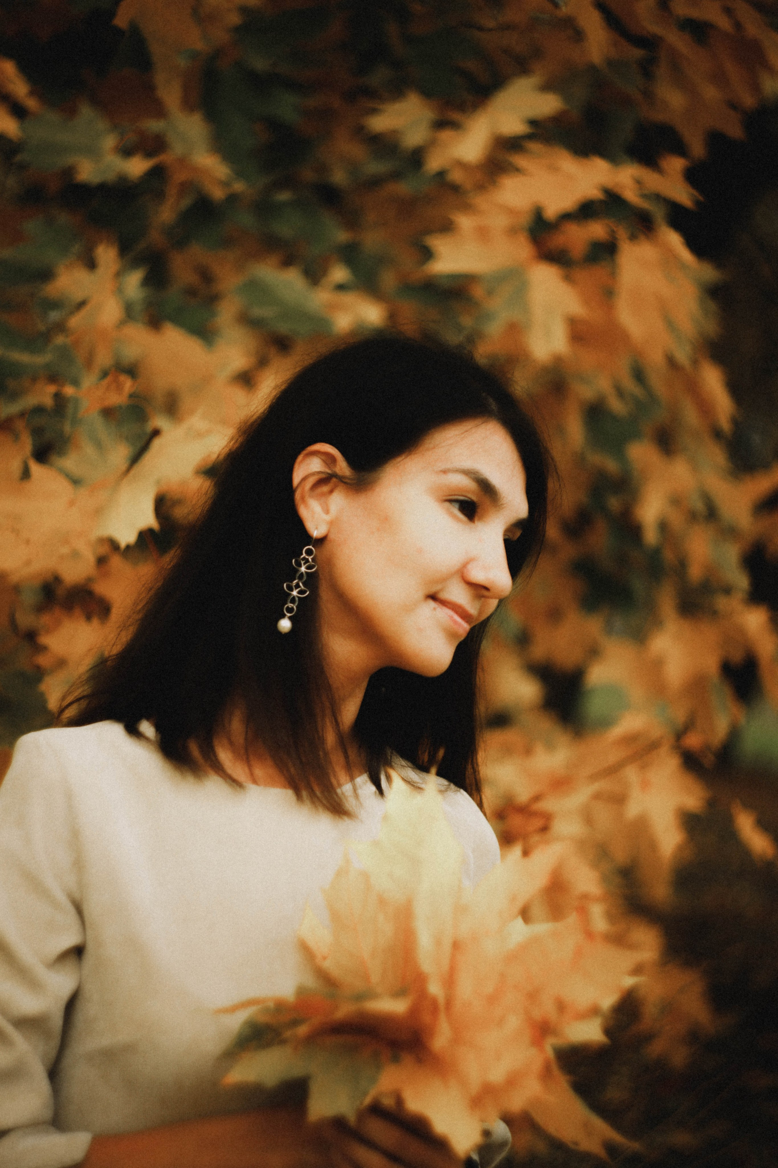 Земснаряд осенний. Фотограф в Нижнем Новгороде