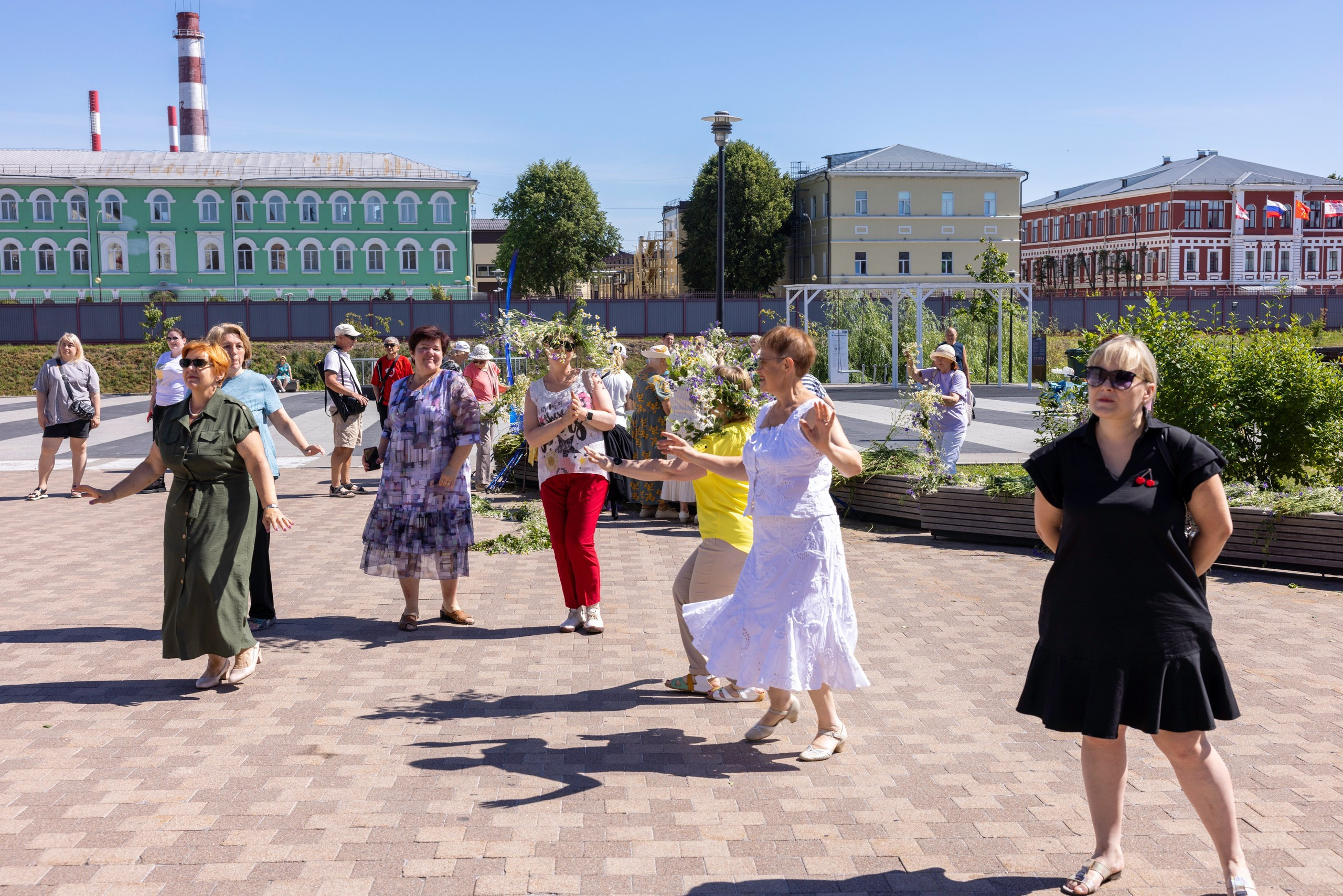 Фестиваль «Ромашковый хоровод». Северная ходьба. Фотограф в Туле Крупский АнДРей. Фотостудия «КАДР71» в Туле