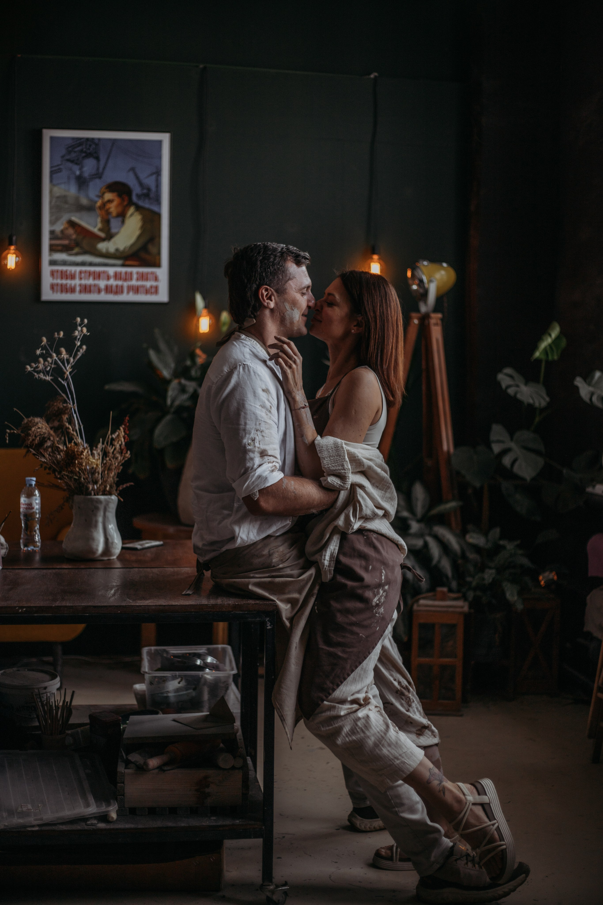 Свидание в гончарной. Венера Гайн. Репортажный фотограф  Тюмень. Обучение фотографии с 0