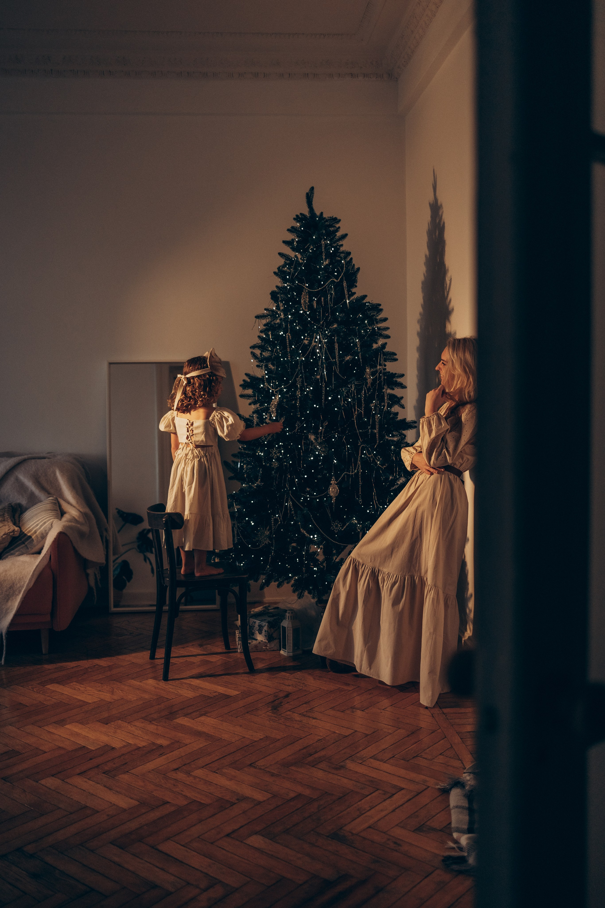 Семейная новогодняя фотосессия. Семейный фотограф в Москве Бунина Маргарита