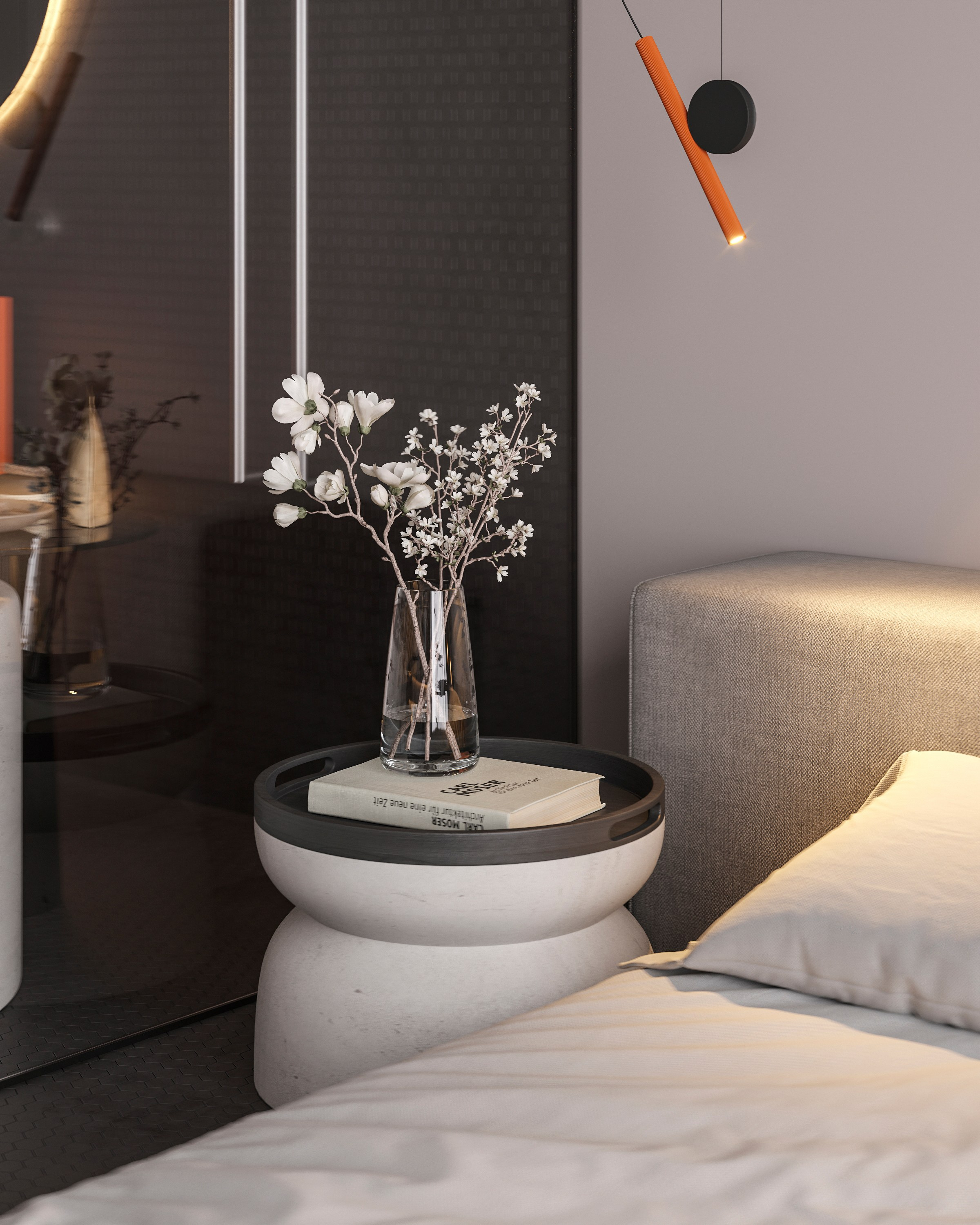 LUXURIOUS SIMPLICITY | BLACK CONCEPT. Interior Visualization by Valerie Stetyukevich