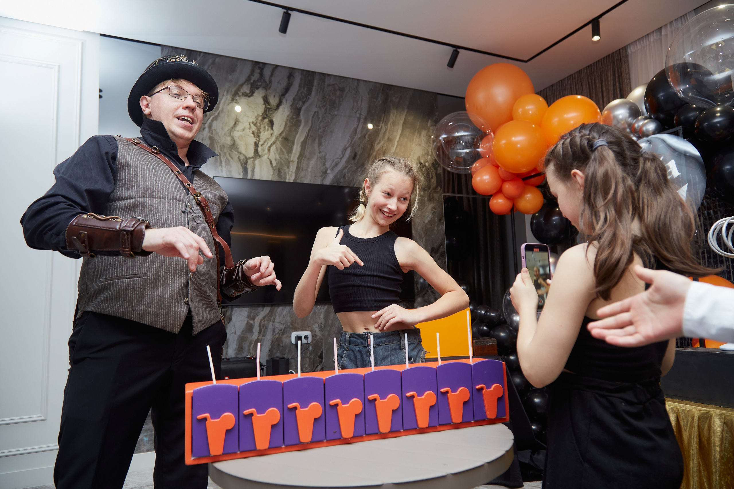 Софии 11 лет. Анимация на праздник. Свадебный фотограф Москва и Московская область Борисов Сергей