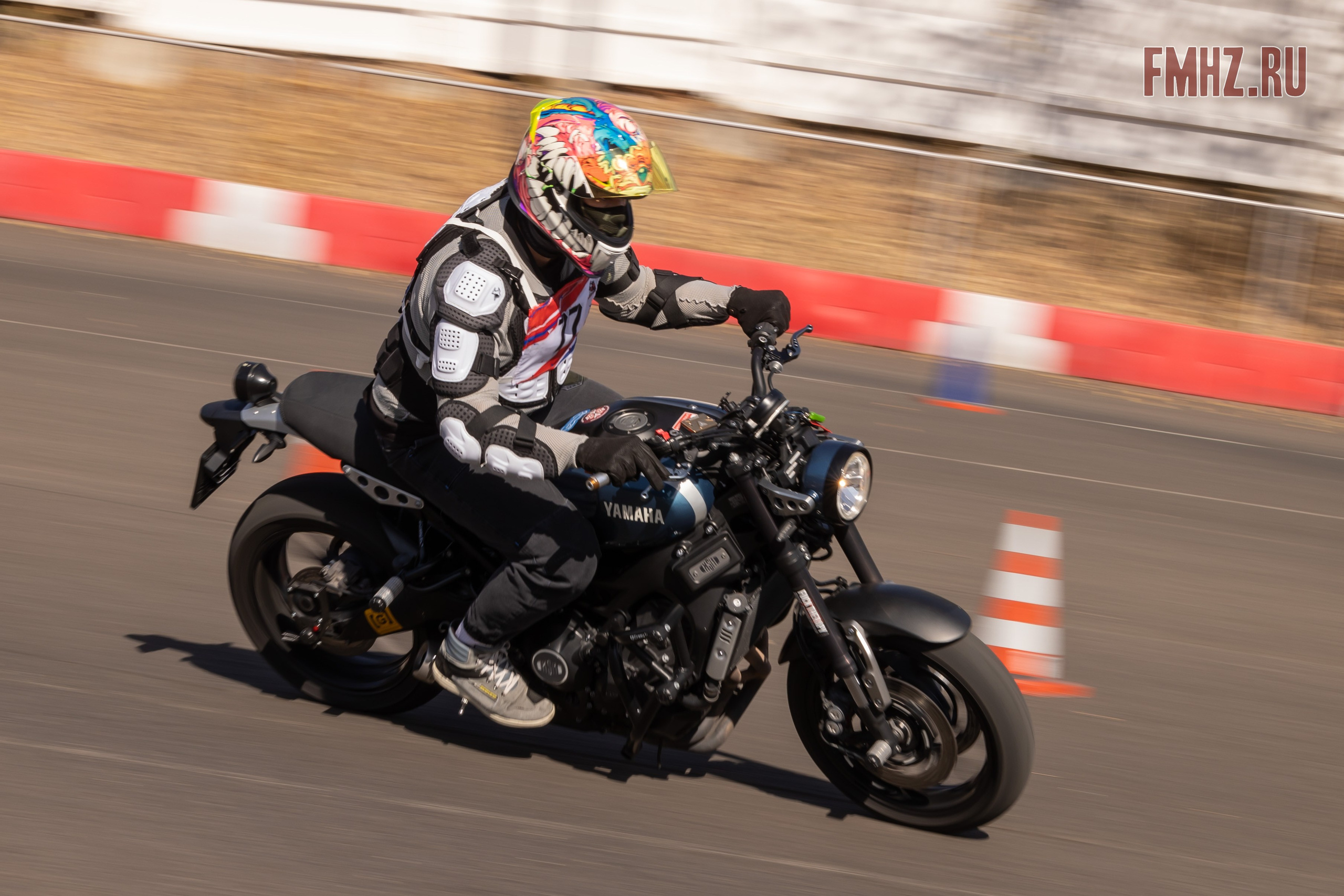 Соревнования по мотоджимхане на площадке Мосгортранс 15.09.2024. Фотограф Владимир Охрименко