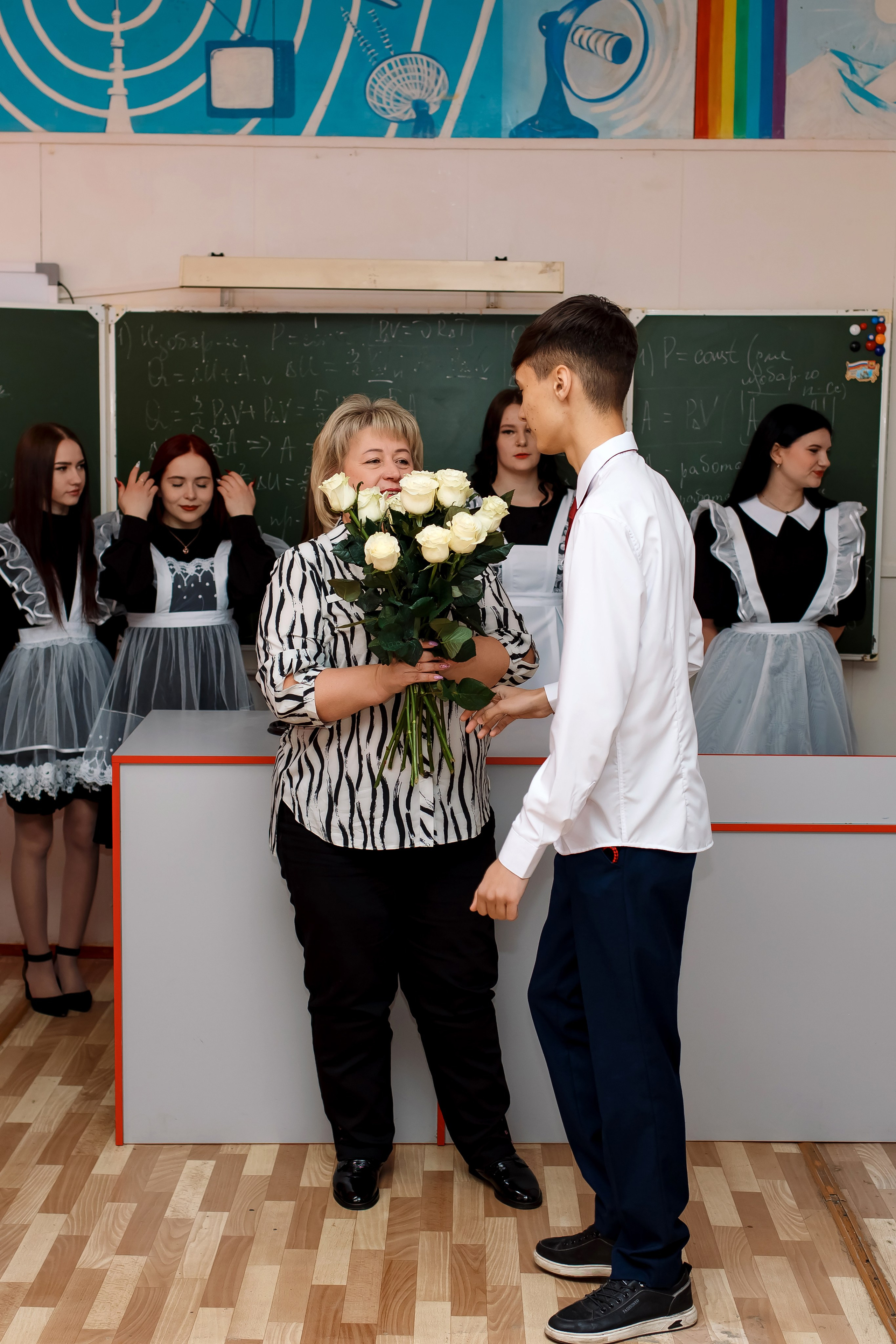 11 класс с. Барабаш. Фотограф Любовь Корниенко, Примоский край