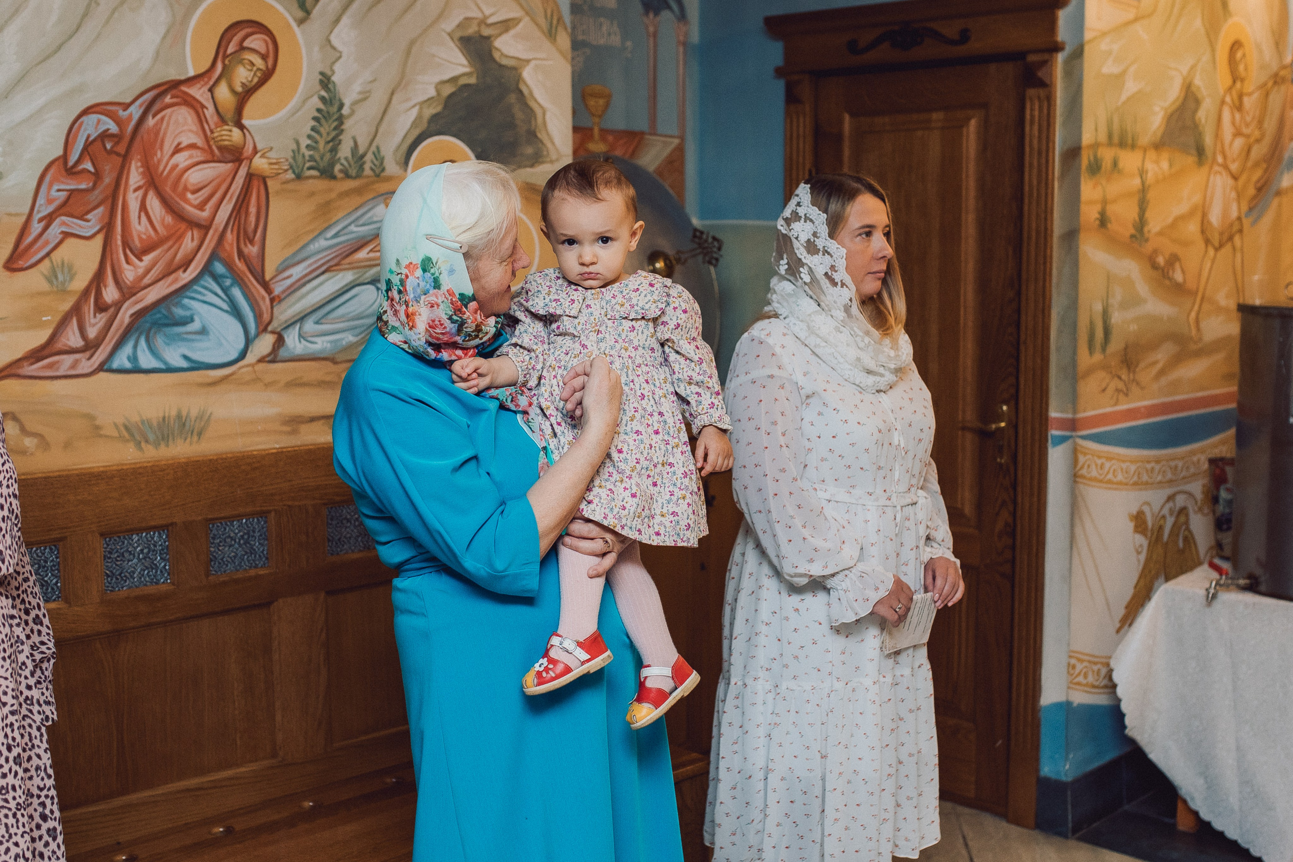 Крещение в Троицком соборе