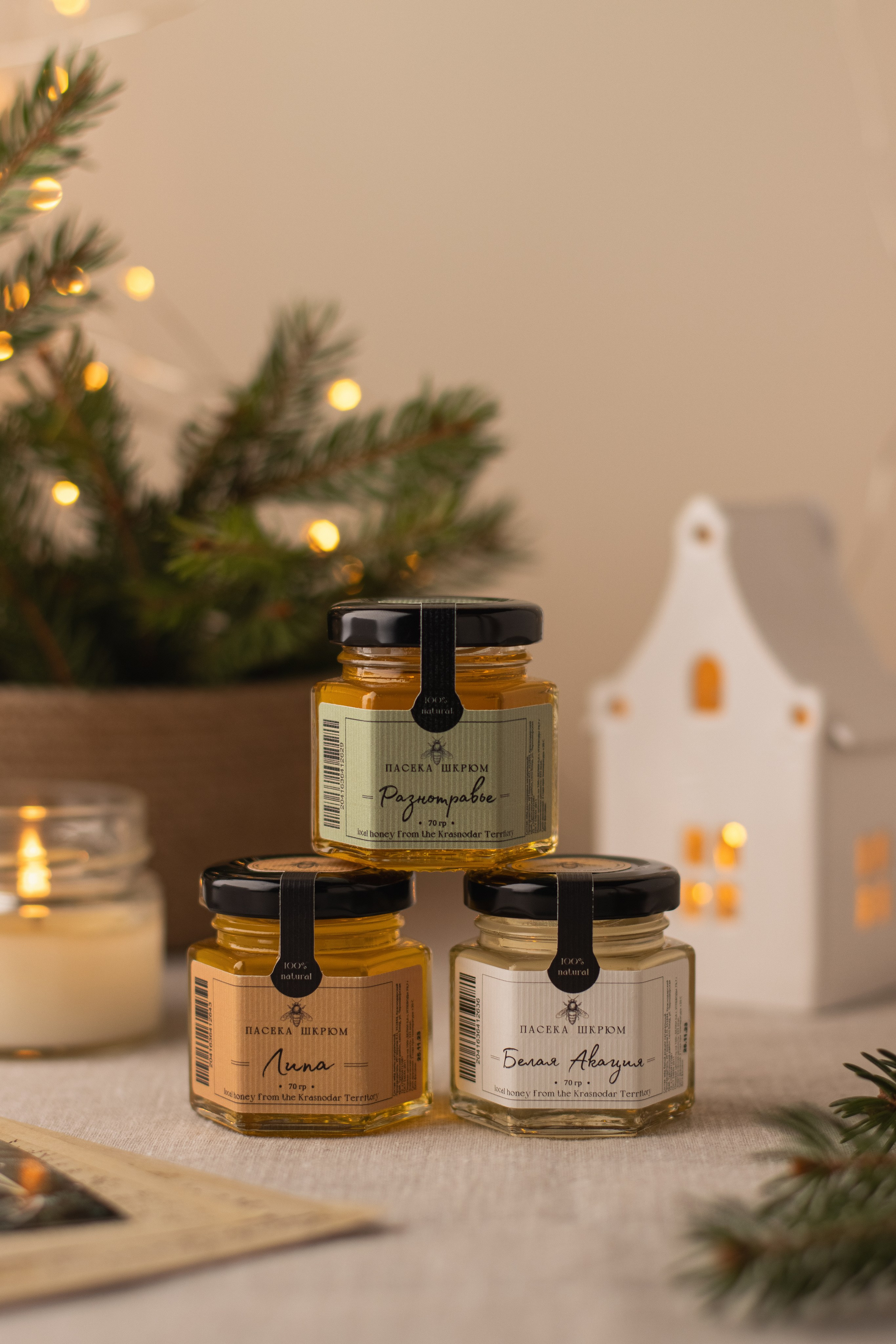 Пасека Шкрюм. Новогодний контент. Предметный фотограф в Балашихе Анастасия Михайлова