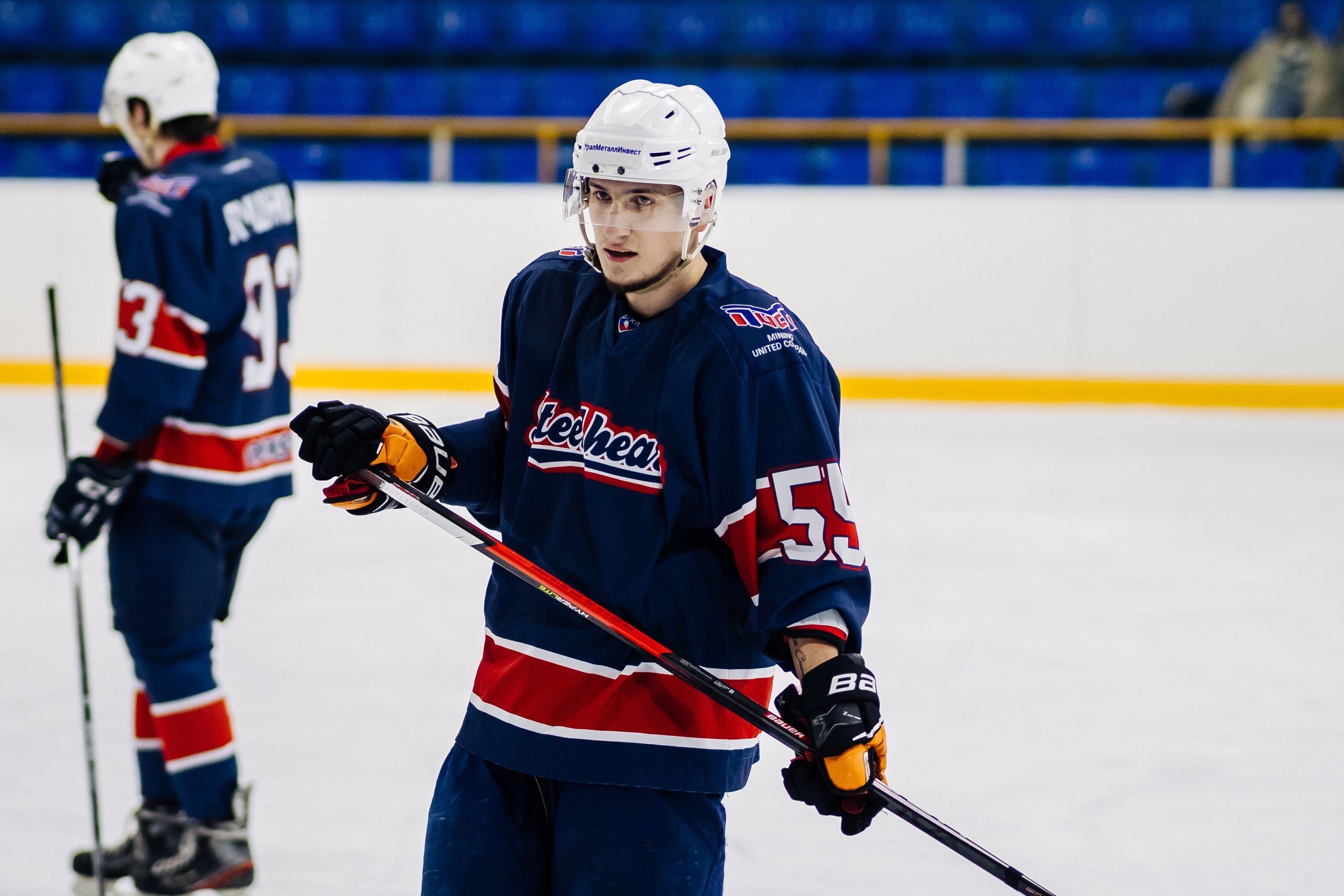 Хоккей. СХЛ / 20.01.24. Денис Прохоров Фотограф в г. Магнитогорск