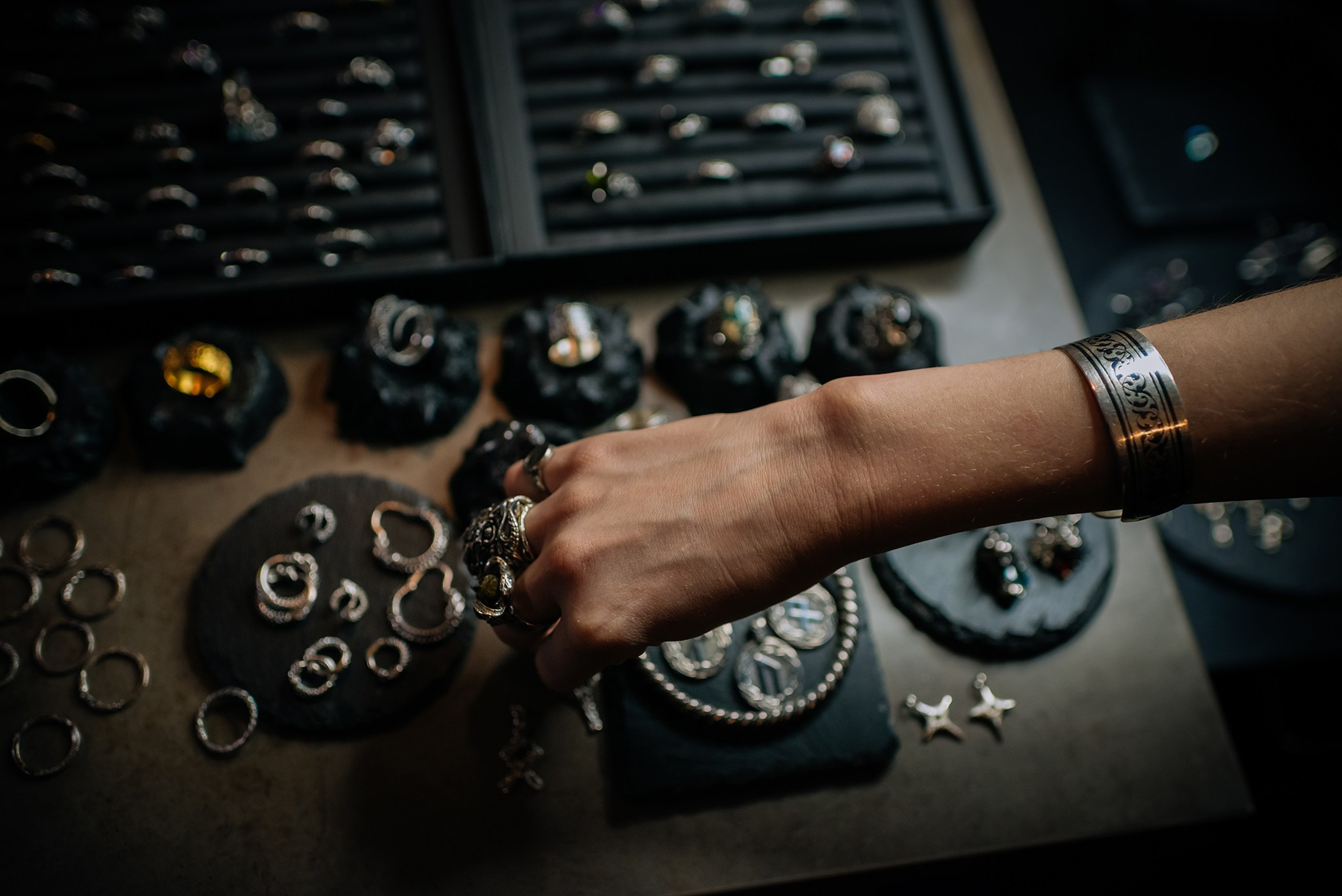 Black craft market. Декабрь 23. Репортажный фотограф в Санкт-Петербурге Анастасия Клёпова