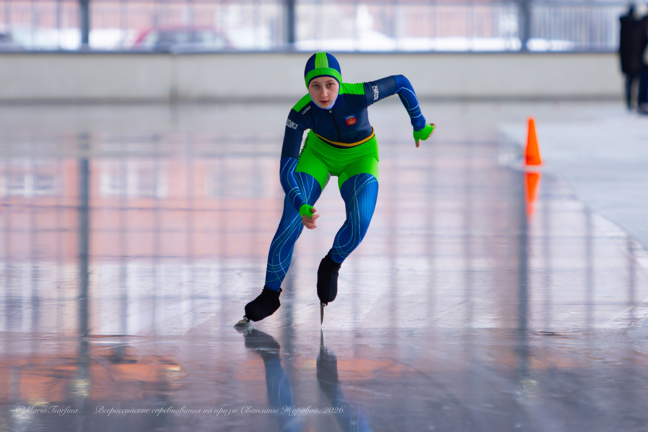 Конькобежный спорт. Спортивная съемка Мария Царфати