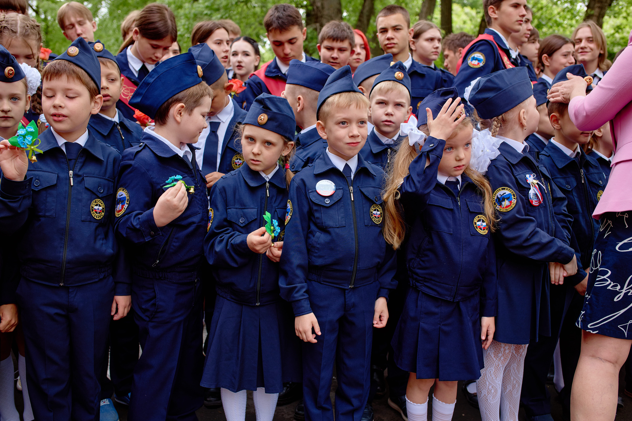 Сьемка линейки на 1 сентября таганрог 6 школа. Фотограф Выпускные альбомы Таганрог Сергей Коробченко