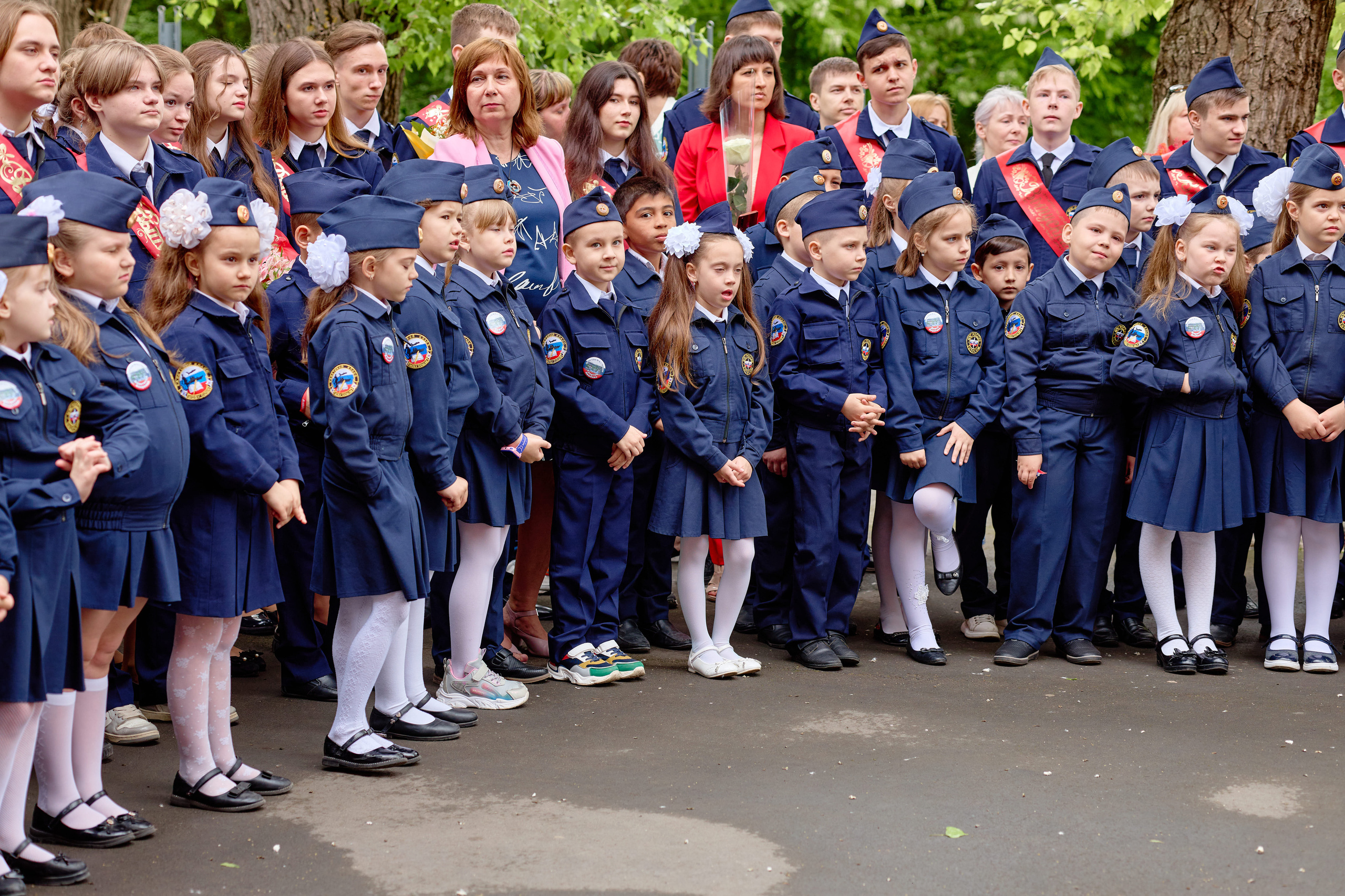 Сьемка линейки на 1 сентября таганрог 6 школа. Фотограф Выпускные альбомы Таганрог Сергей Коробченко