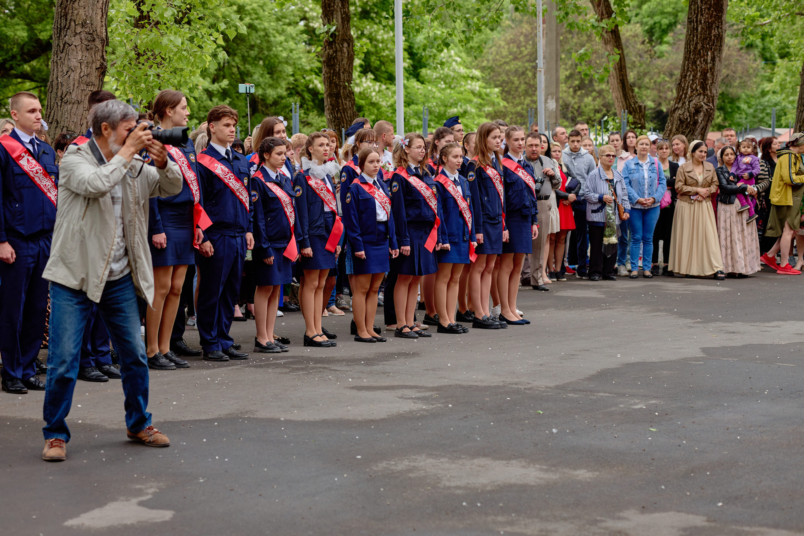 Сьемка линейки на 1 сентября таганрог 6 школа. Фотограф Выпускные альбомы Таганрог Сергей Коробченко