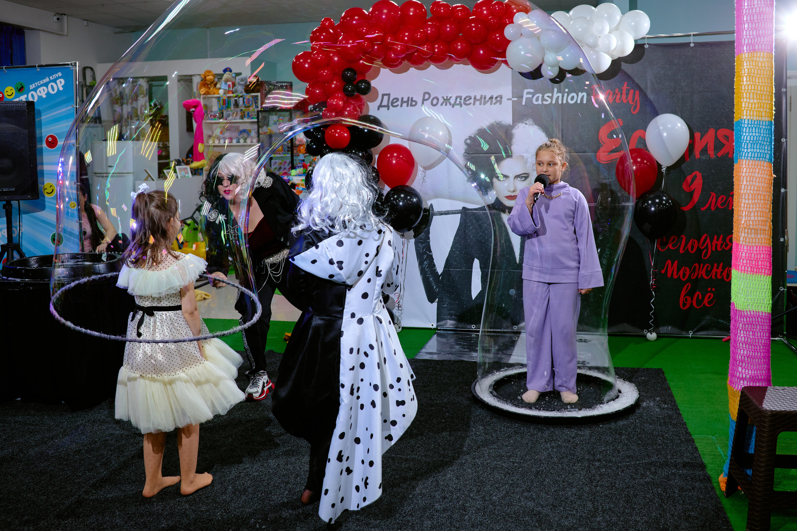 Сьемка детского дня рождения таганрог Fashion party Yesenia. Фотограф Выпускные альбомы Таганрог Сергей Коробченко