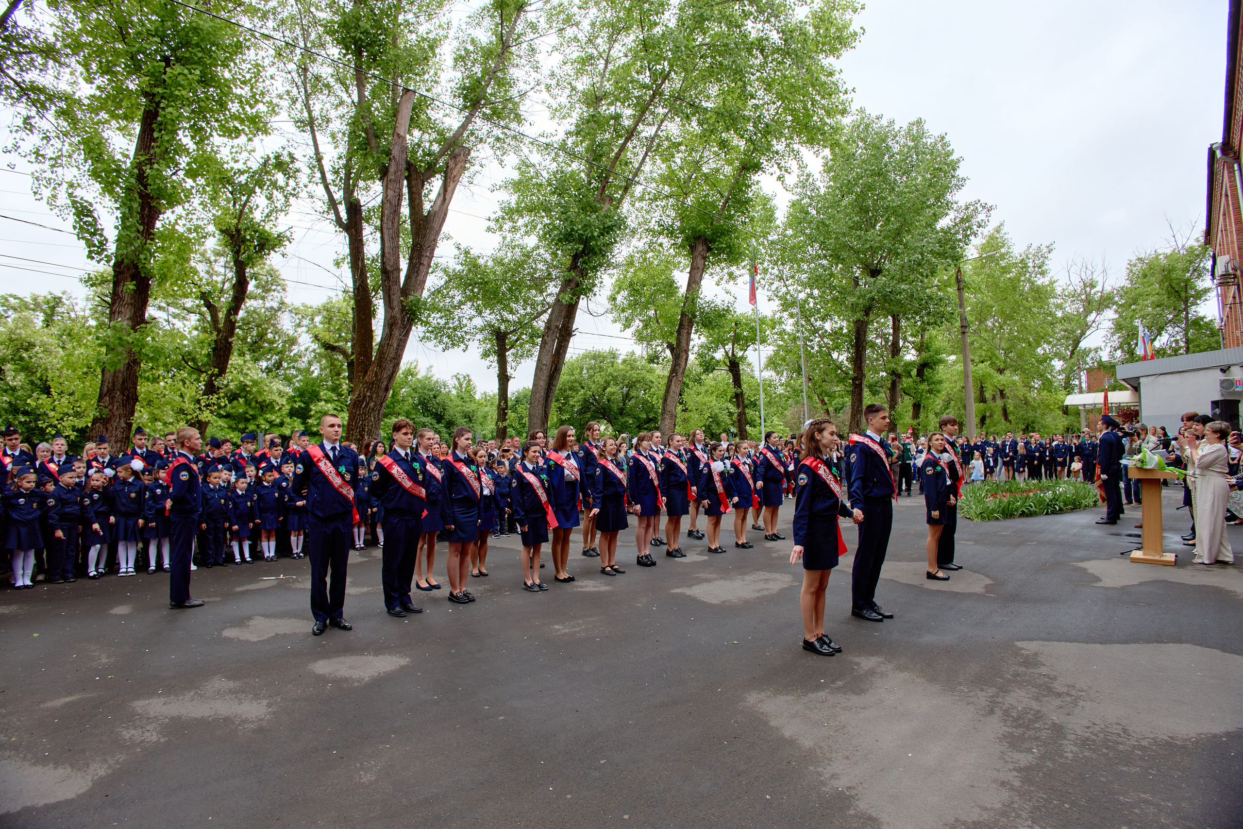 Сьемка линейки на 1 сентября таганрог 6 школа. Фотограф Выпускные альбомы Таганрог Сергей Коробченко