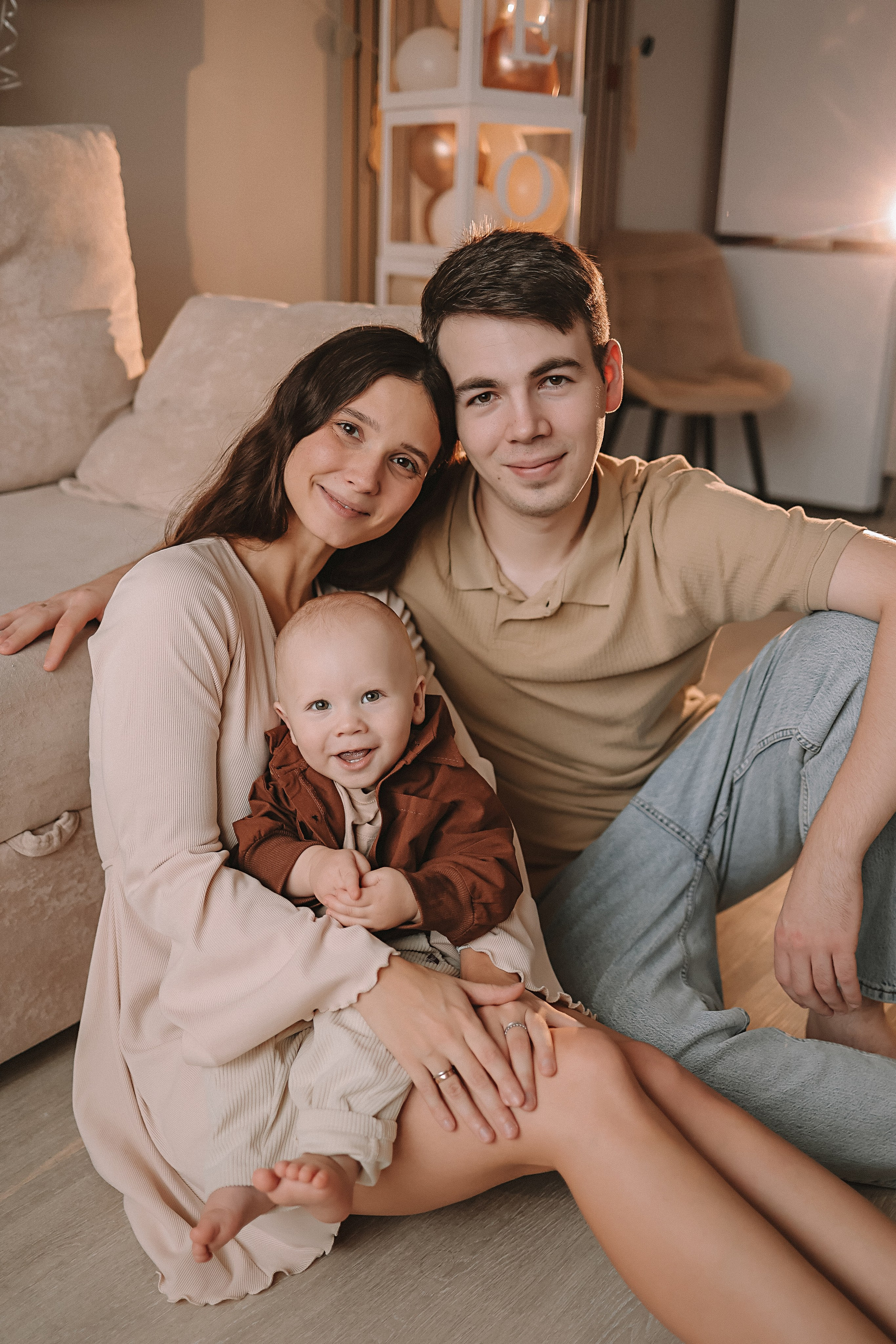 1 год Леону. Семейный фотограф Тюмень, фотограф на роды Салмина Мария