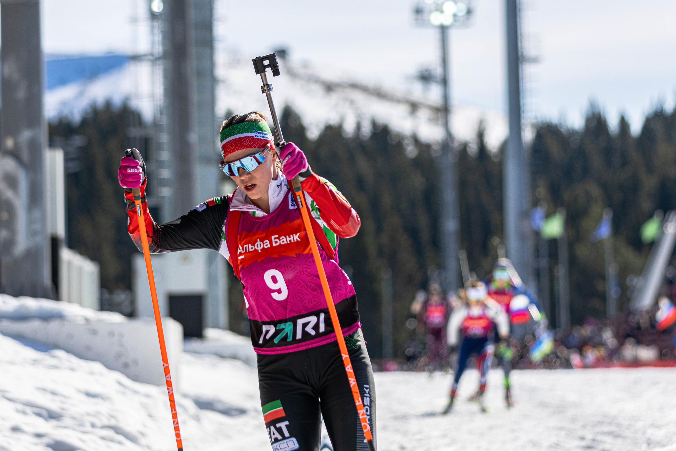 Биатлон. Калачёв Тимофей Спортивный фотограф в Санкт-Петербурге