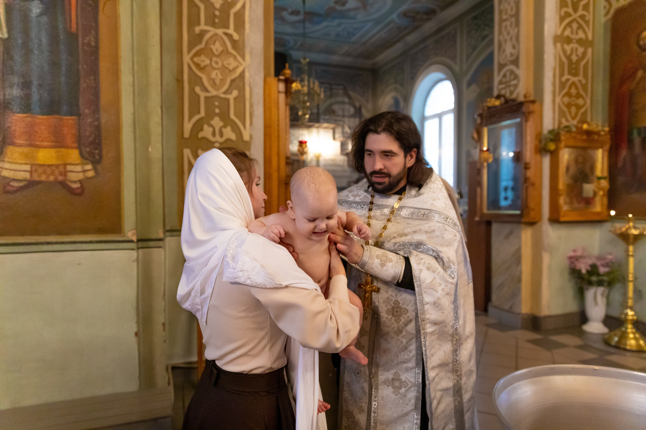 Крещение Веры. Фотограф и Видеограф в Москве Дарья Арсентьева