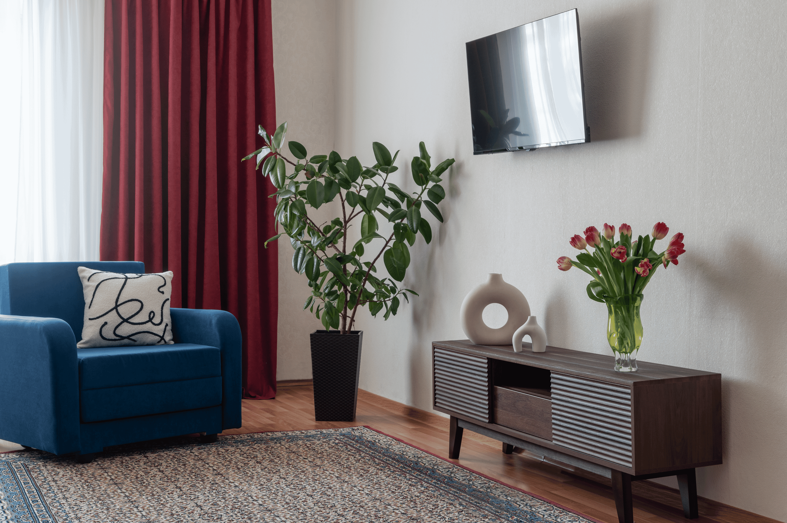 Съемка 2-к квартиры для посуточной аренды. г. Кострома. Интерьерный фотограф в Ярославле. Вероника Лазыкина