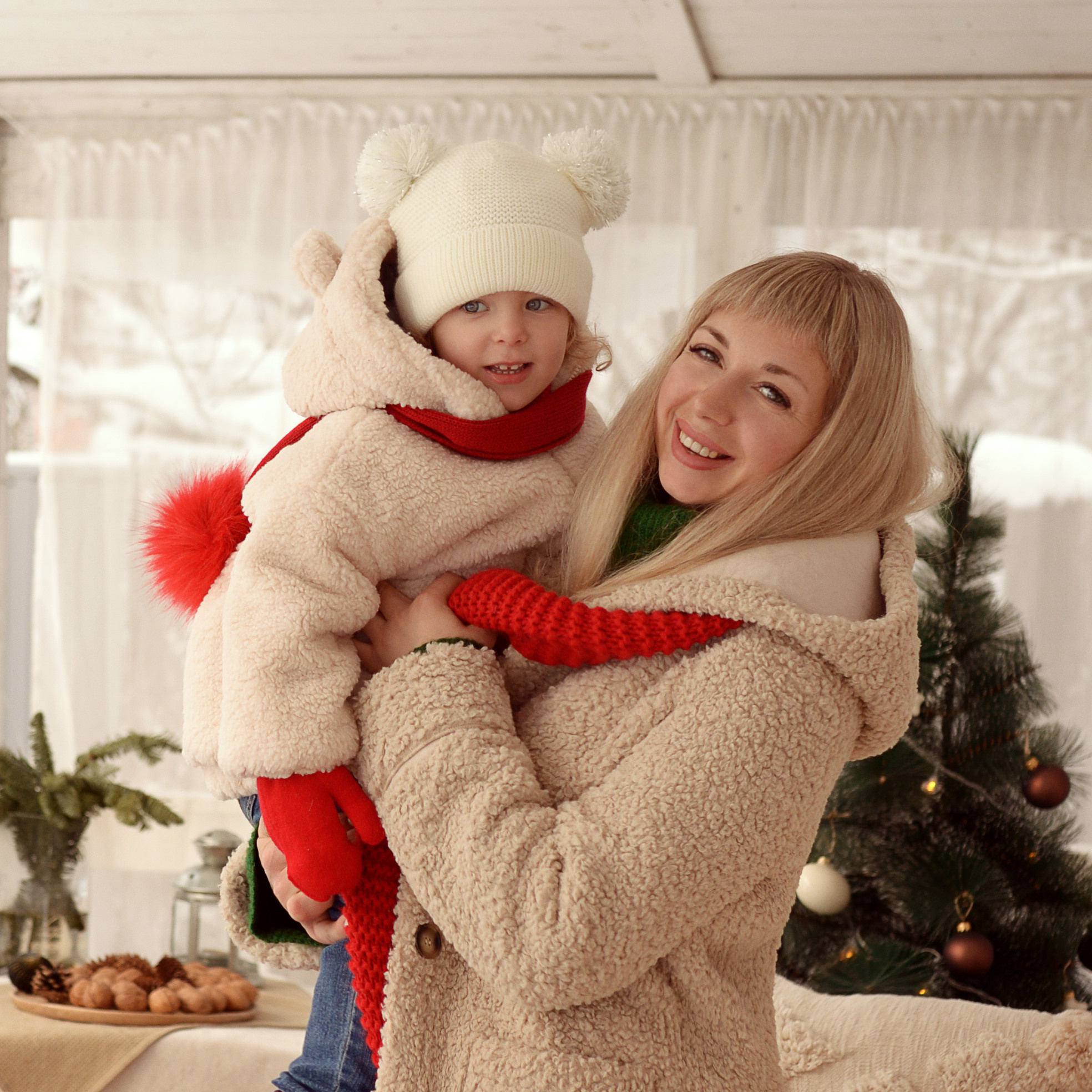 Новый год на даче. Фотограф Альбина Вакунова