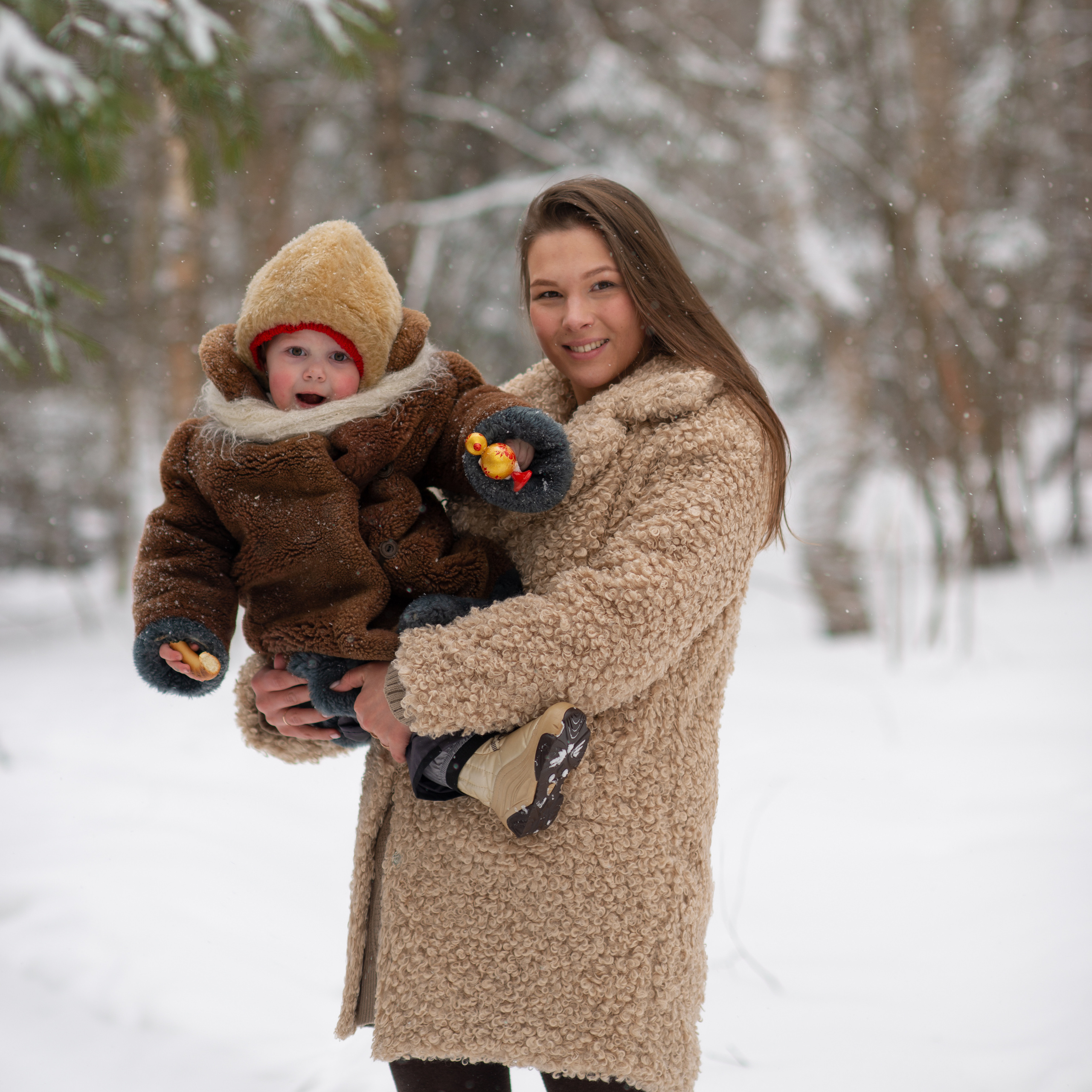 Зима в стиле ретро. Фотограф Альбина Вакунова