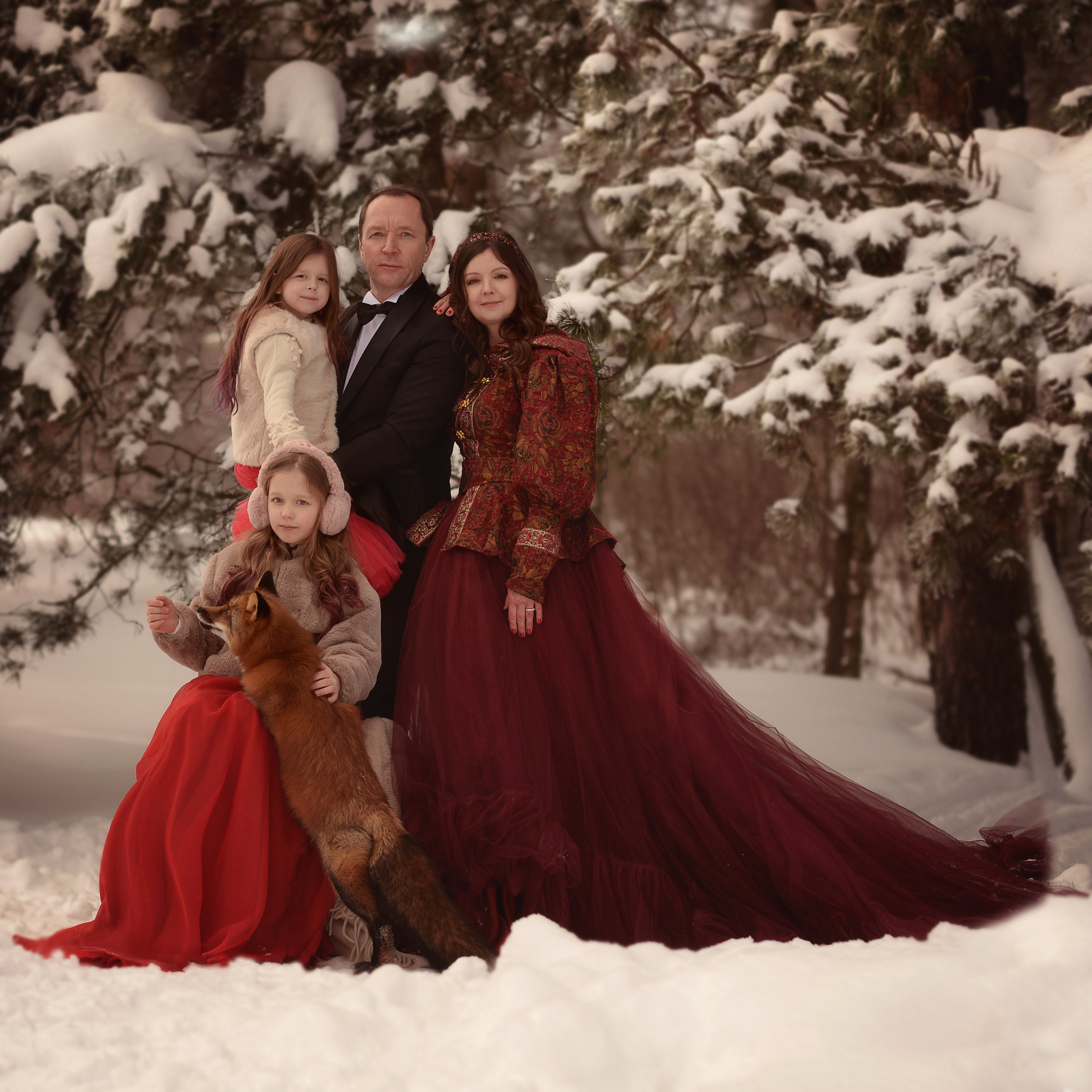 Однажды в зимнем лесу. Фотограф Альбина Вакунова