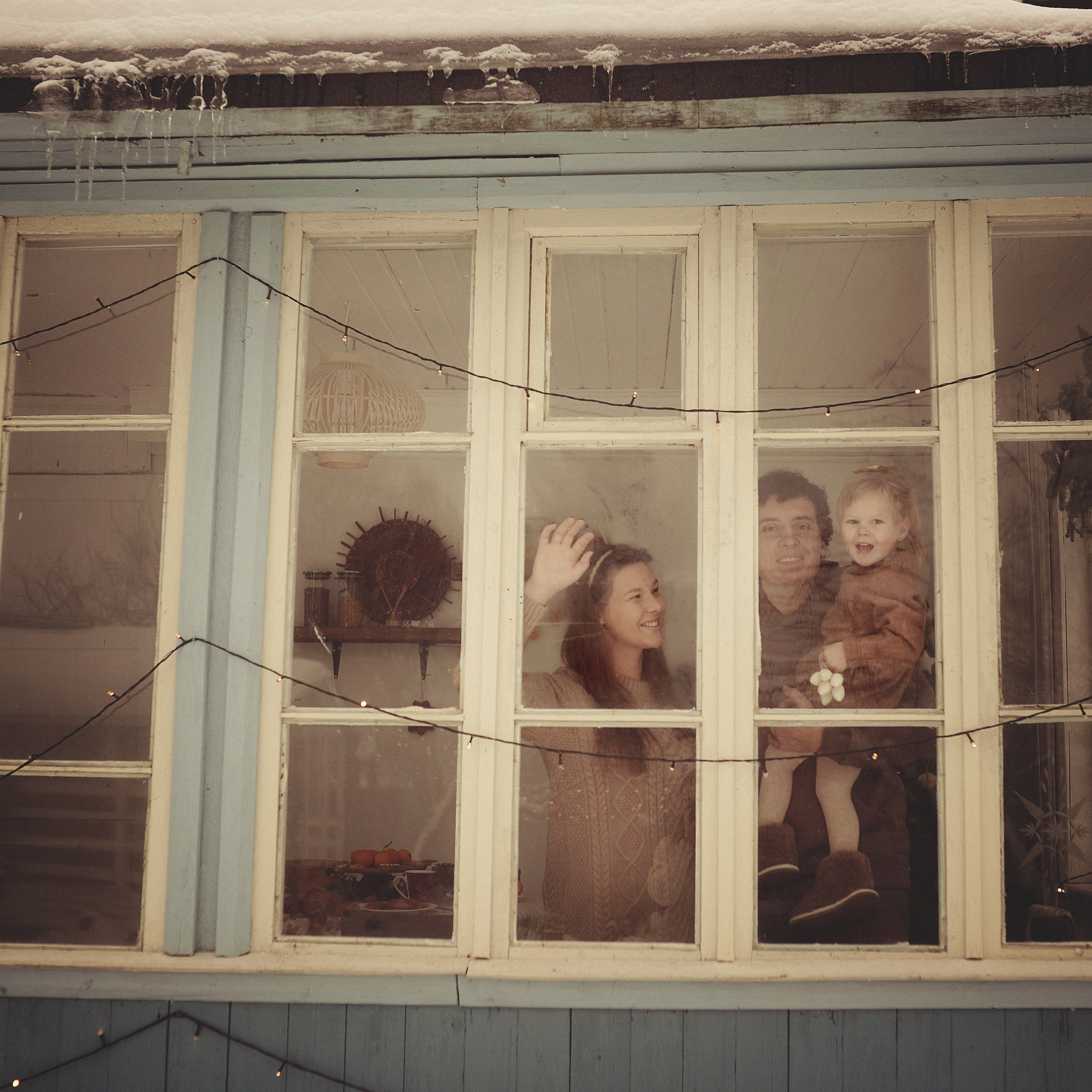 Новый год на даче. Фотограф Альбина Вакунова