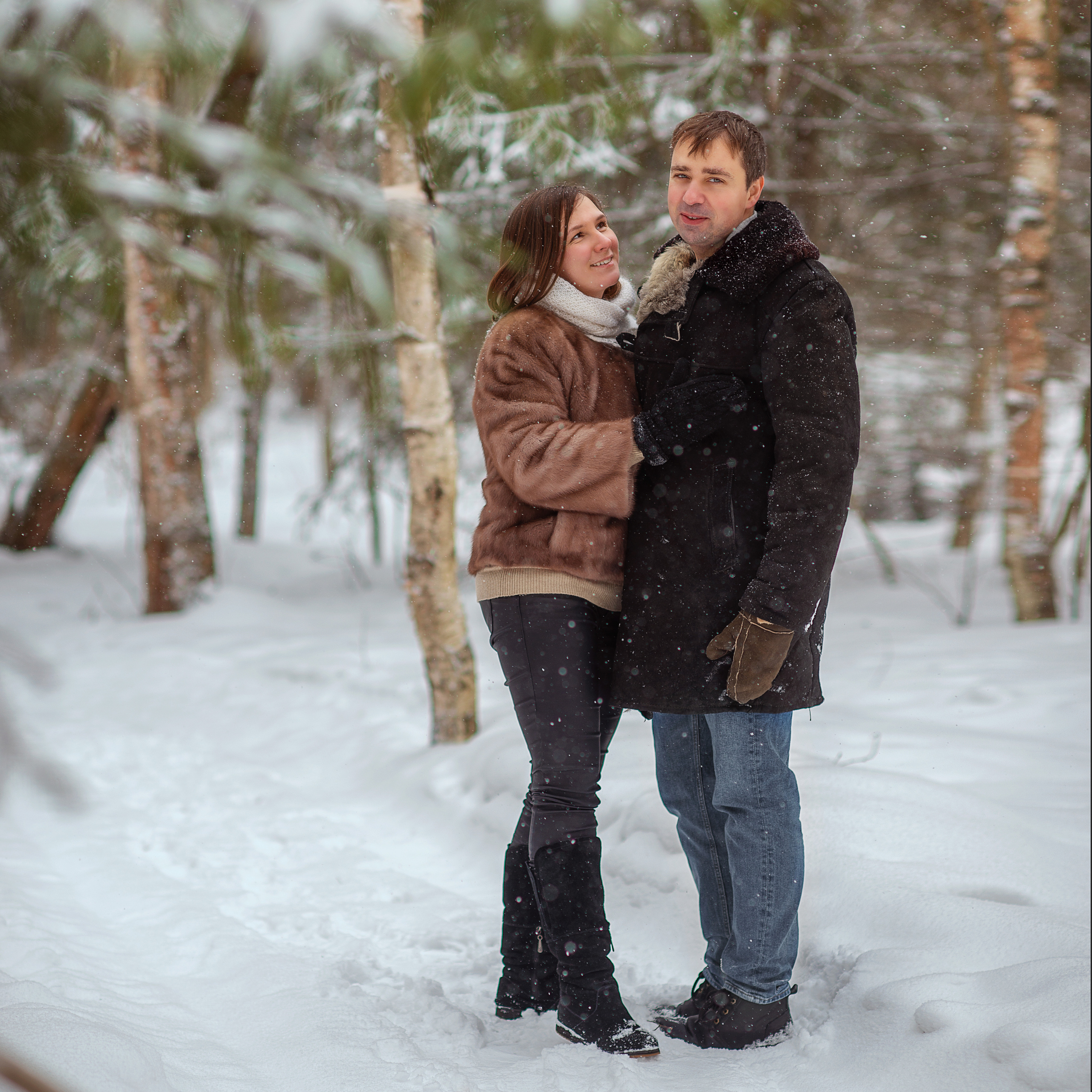Зима в стиле ретро. Фотограф Альбина Вакунова