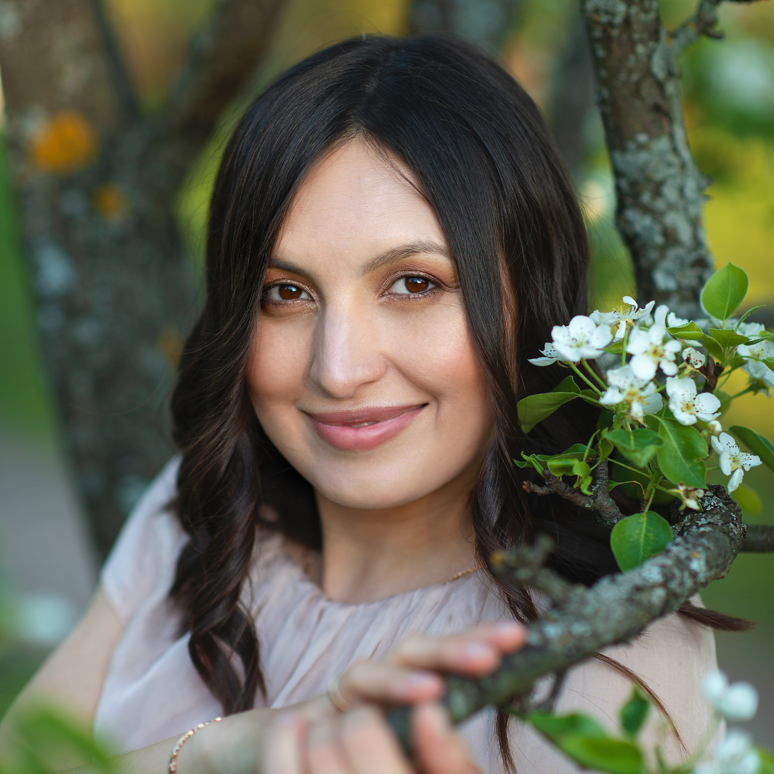 Цветение весной. Фотограф Альбина Вакунова