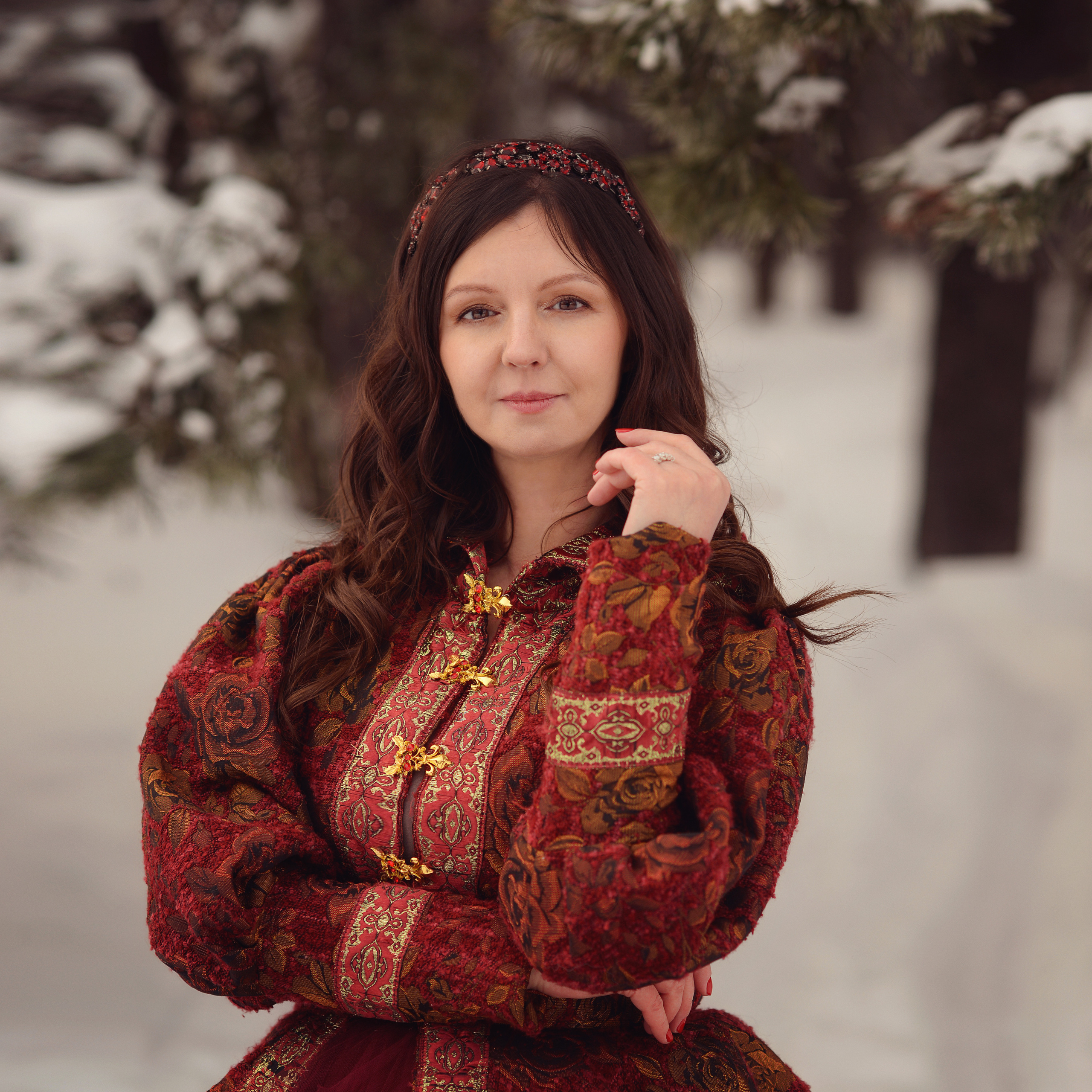 Однажды в зимнем лесу. Фотограф Альбина Вакунова