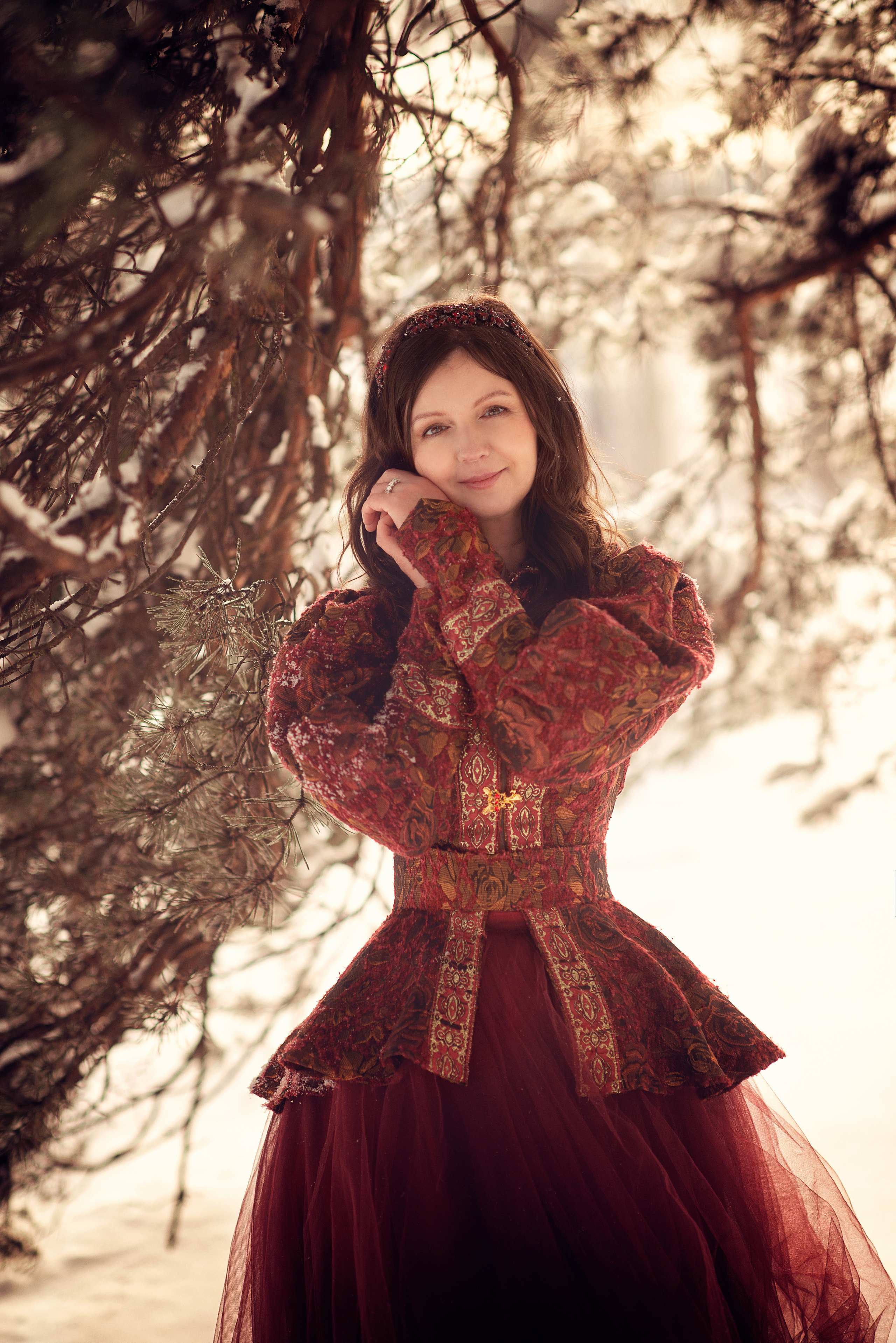 Однажды в зимнем лесу. Фотограф Альбина Вакунова