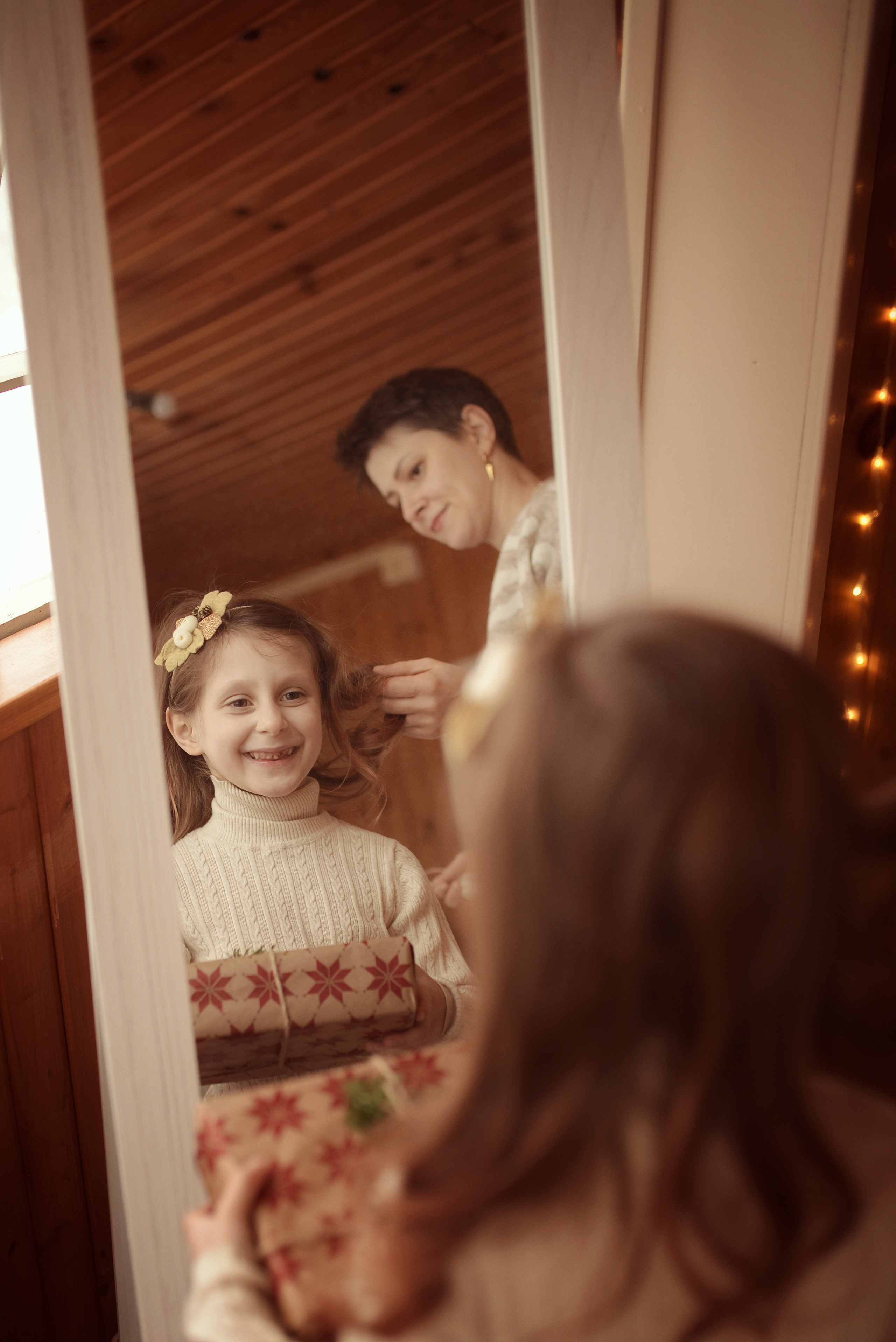 Новый год на даче. Фотограф Альбина Вакунова