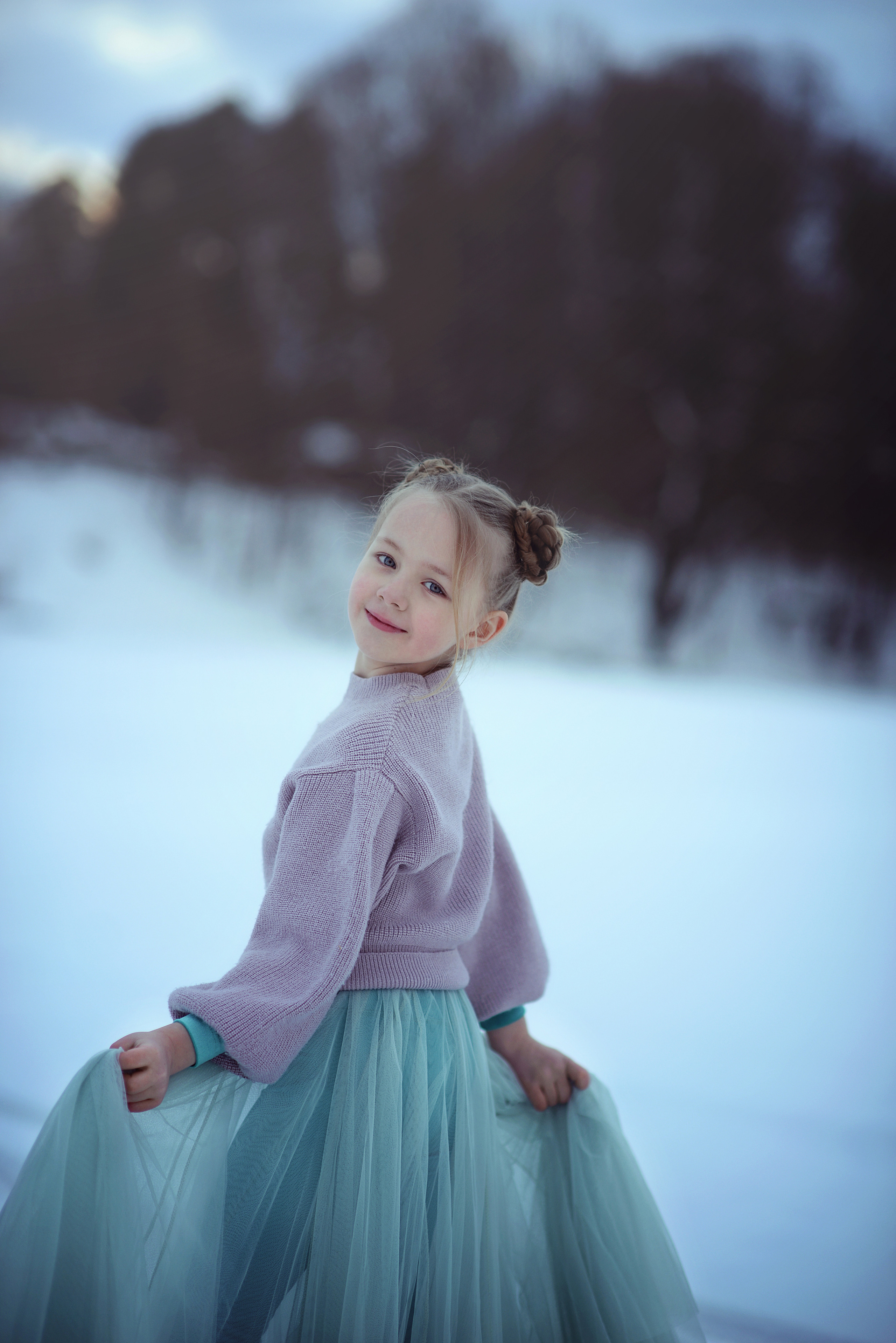 Балерина на озере. Фотограф Альбина Вакунова